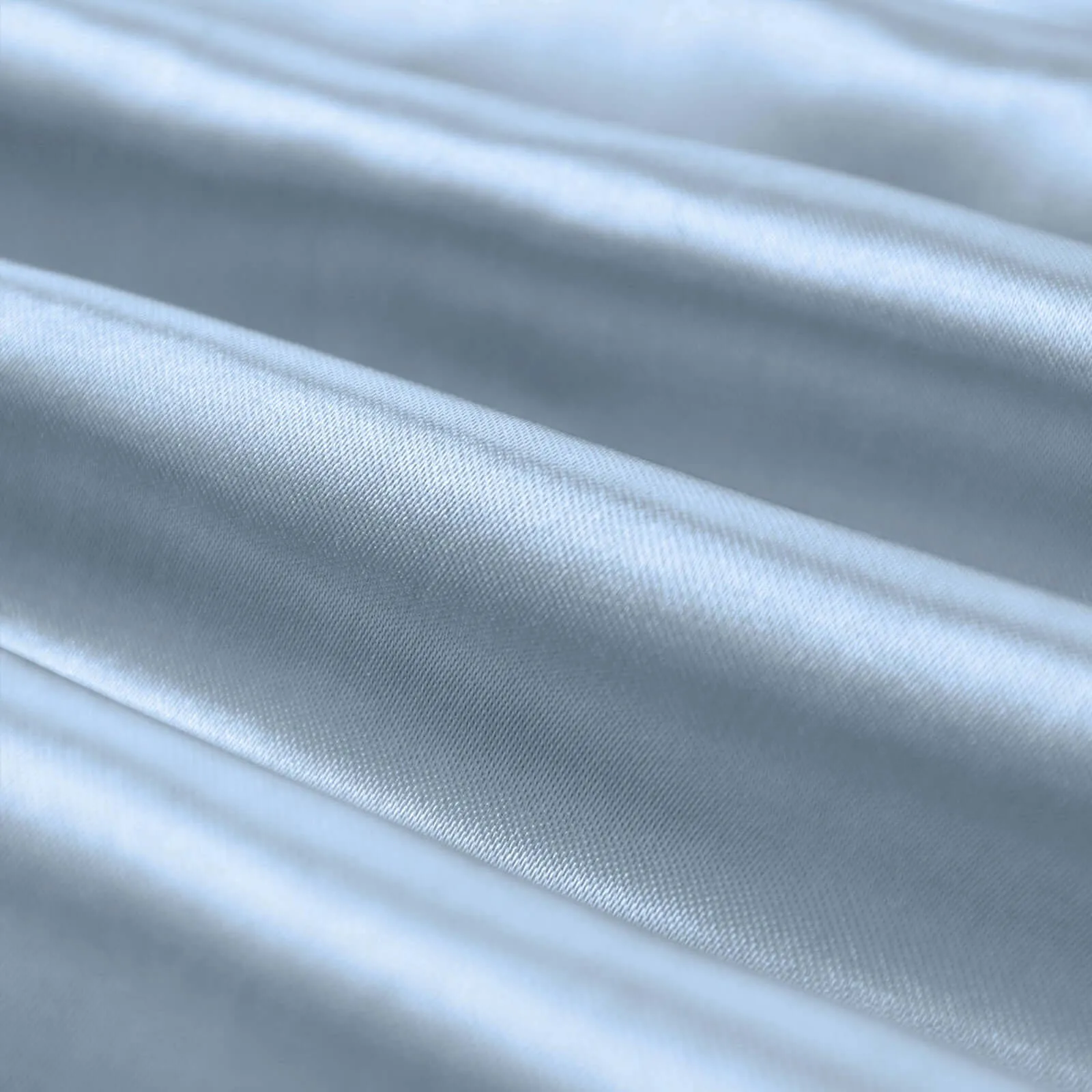 10 Yards x 54" Dusty Blue Satin Fabric Bolt