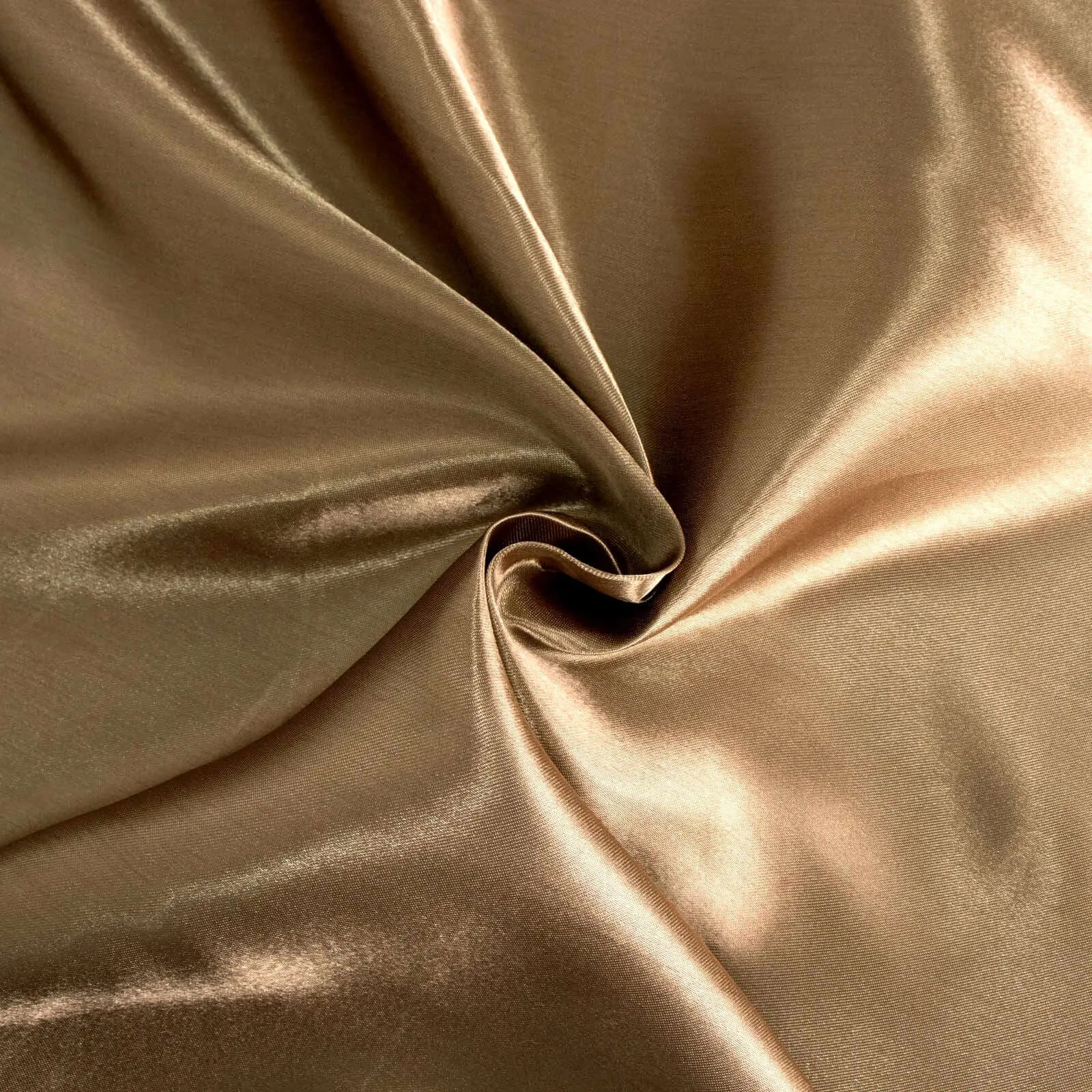 10 Yards x 54" Taupe Satin Fabric Bolt