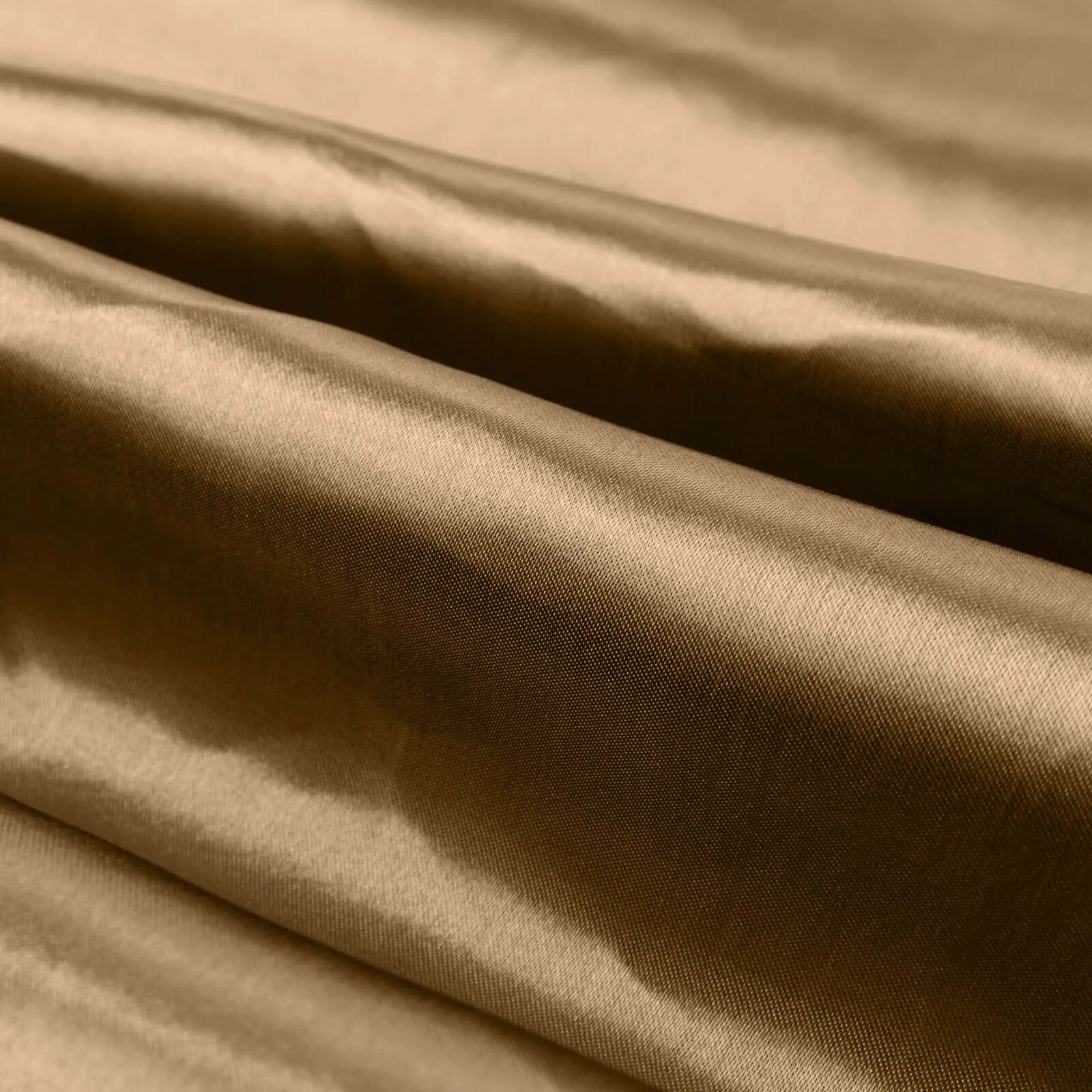 10 Yards x 54" Taupe Satin Fabric Bolt