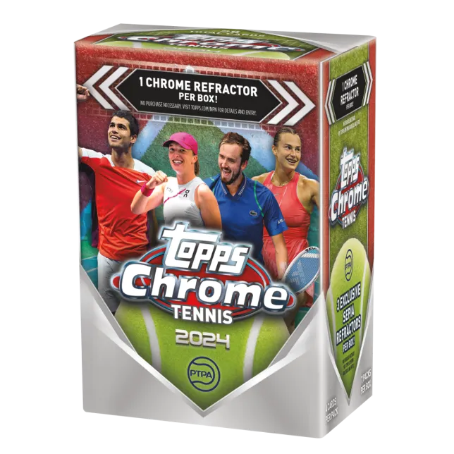 2024 Topps Chrome Tennis Blaster Box