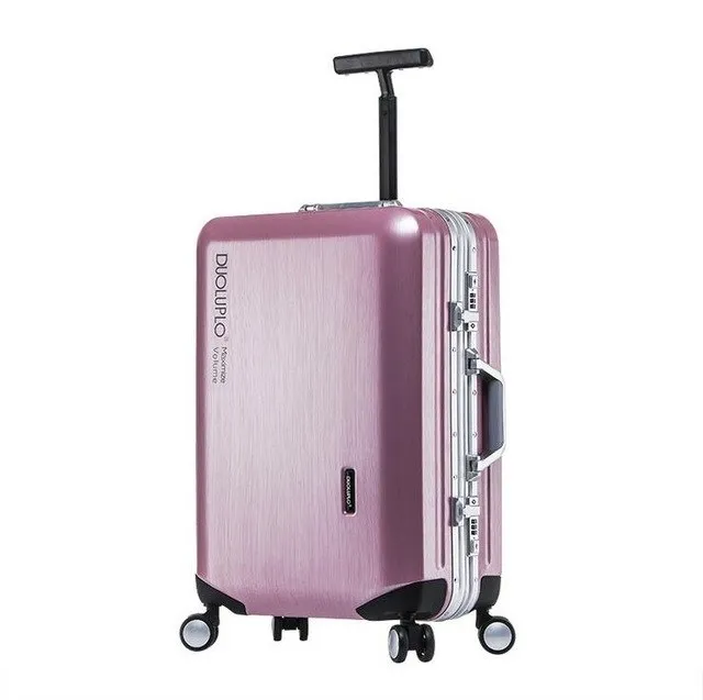 20"24"Carry-On Suitcase With Wheels Girl And Menpink Luggage Travel Bag Trolley Bags Children'S