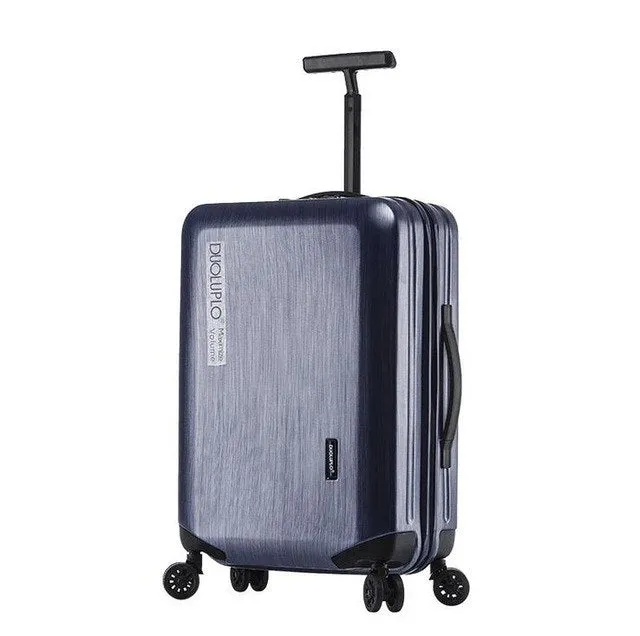 20"24"Carry-On Suitcase With Wheels Girl And Menpink Luggage Travel Bag Trolley Bags Children'S