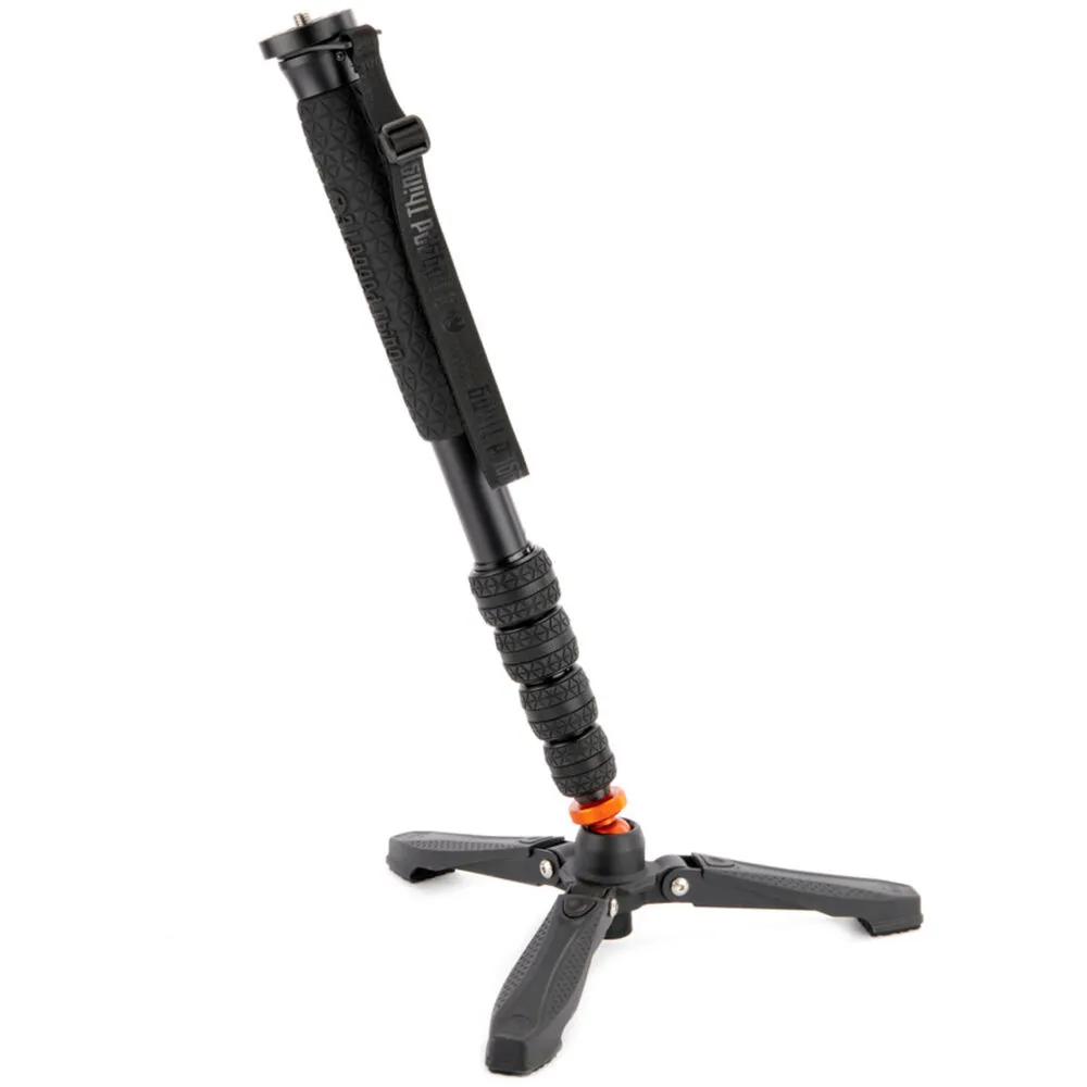 3 Legged Thing Taylor 2.0 5-Section Magnesium Alloy Monopod with DocZ Foot Stabilizer Kit