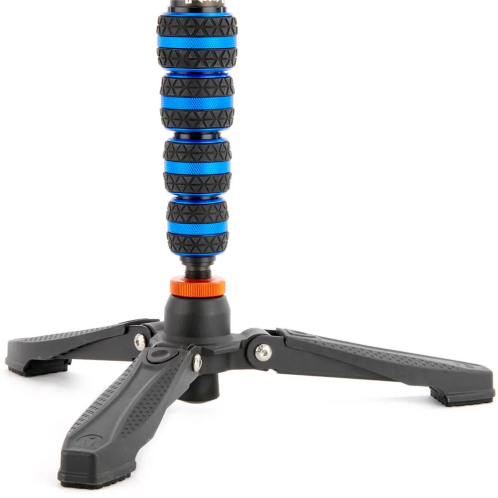 3 Legged Thing Taylor 2.0 5-Section Magnesium Alloy Monopod with DocZ Foot Stabilizer Kit