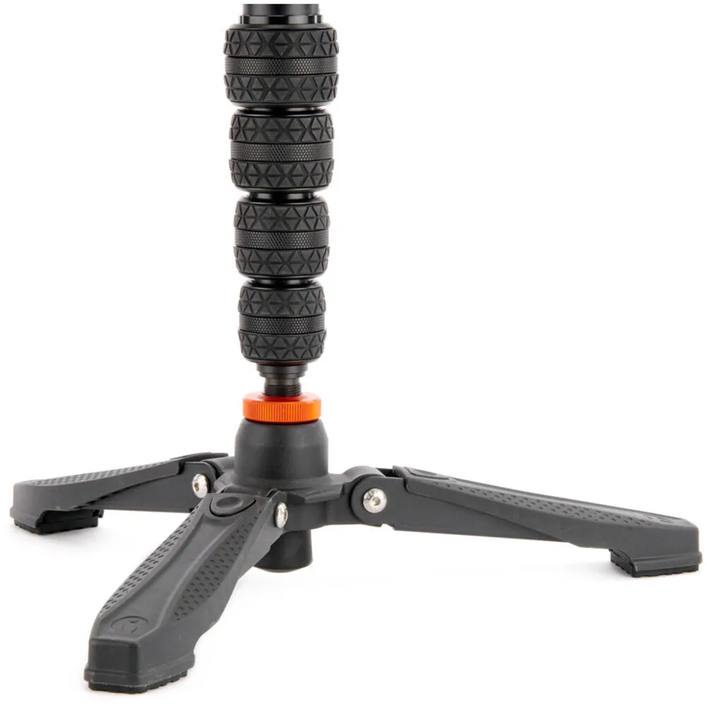 3 Legged Thing Taylor 2.0 5-Section Magnesium Alloy Monopod with DocZ Foot Stabilizer Kit