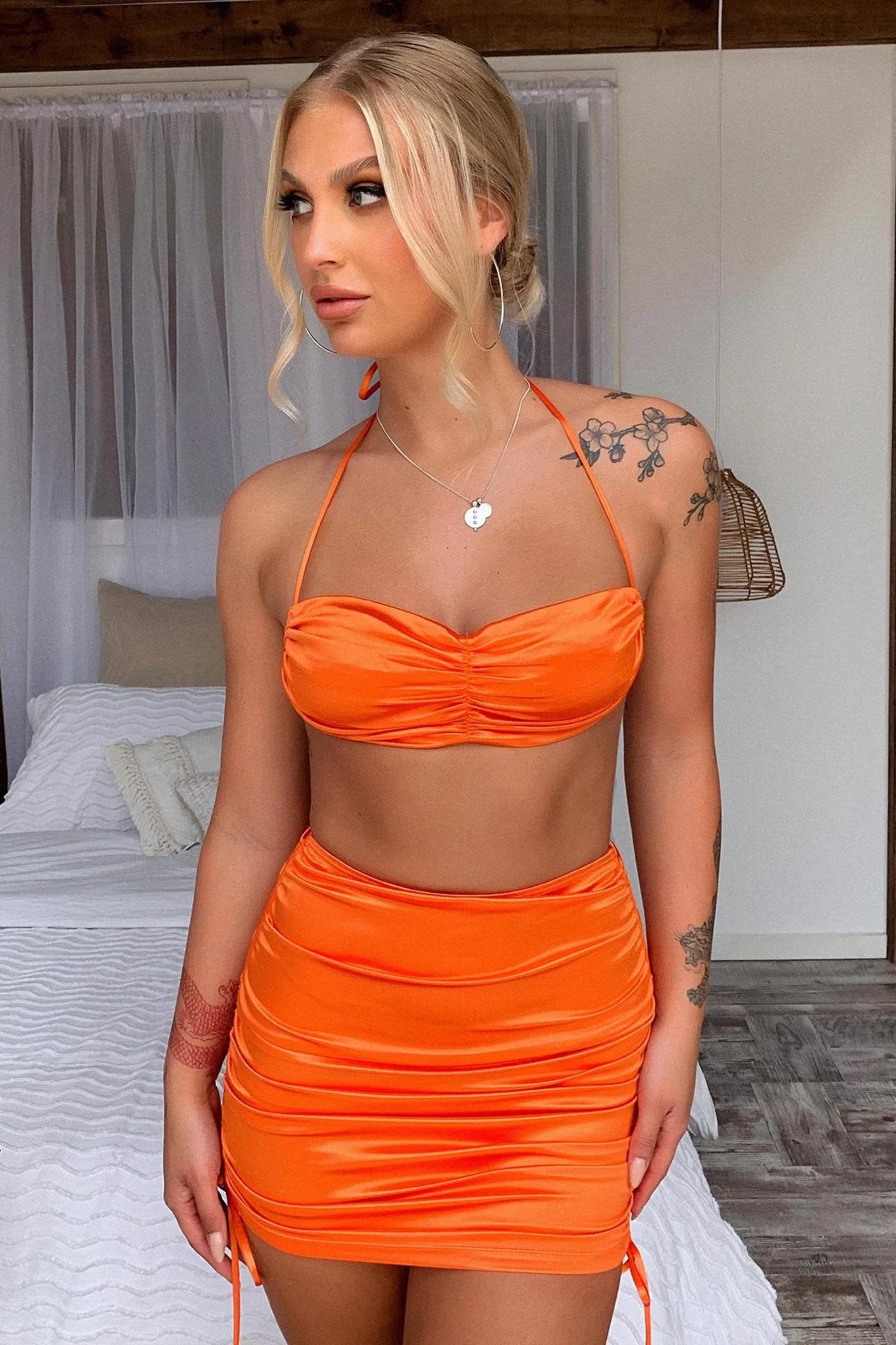 Alannah Crop - Orange