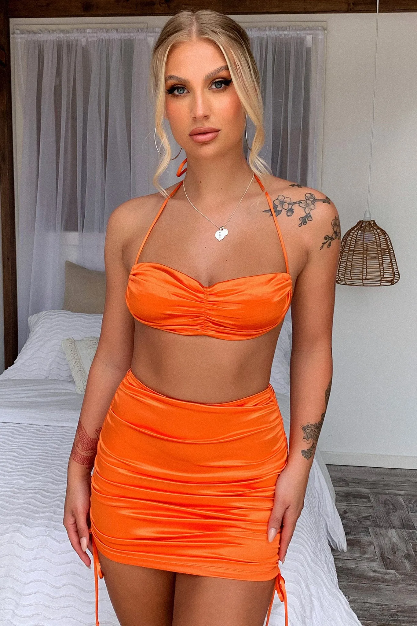 Alannah Crop - Orange