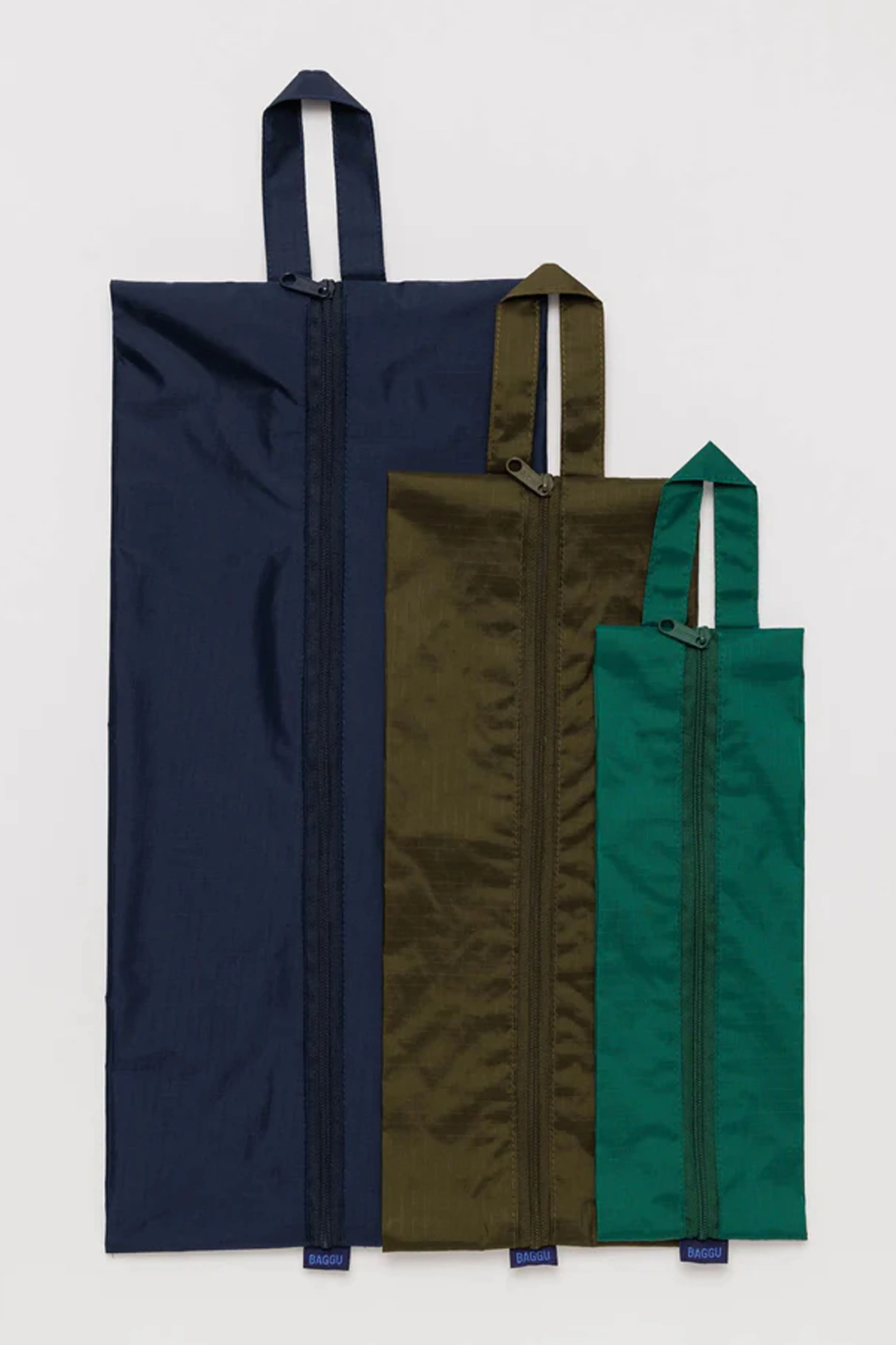 Baggu 3D Zip Set Mineral Bags