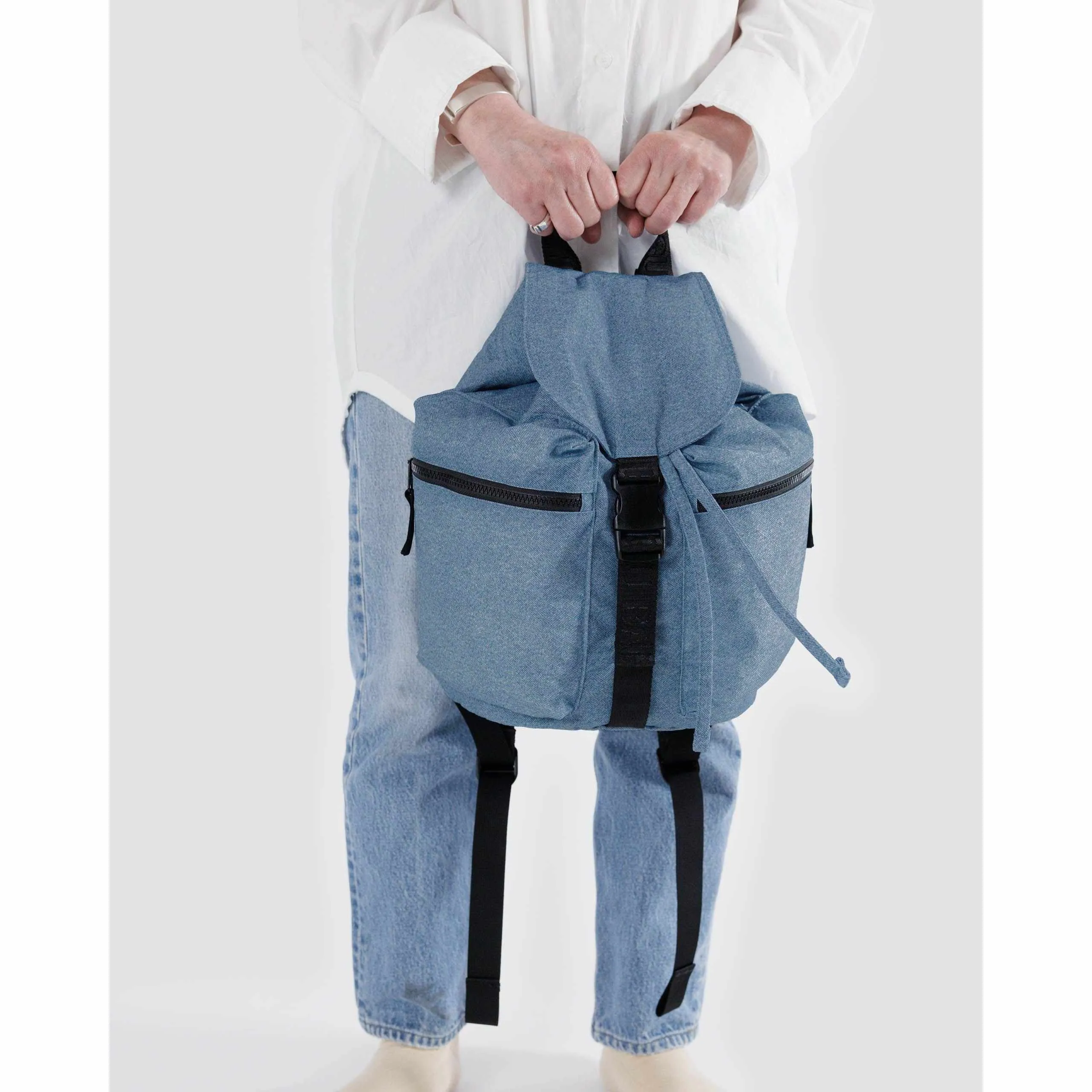 Baggu - Sport backpack - Digital Denim