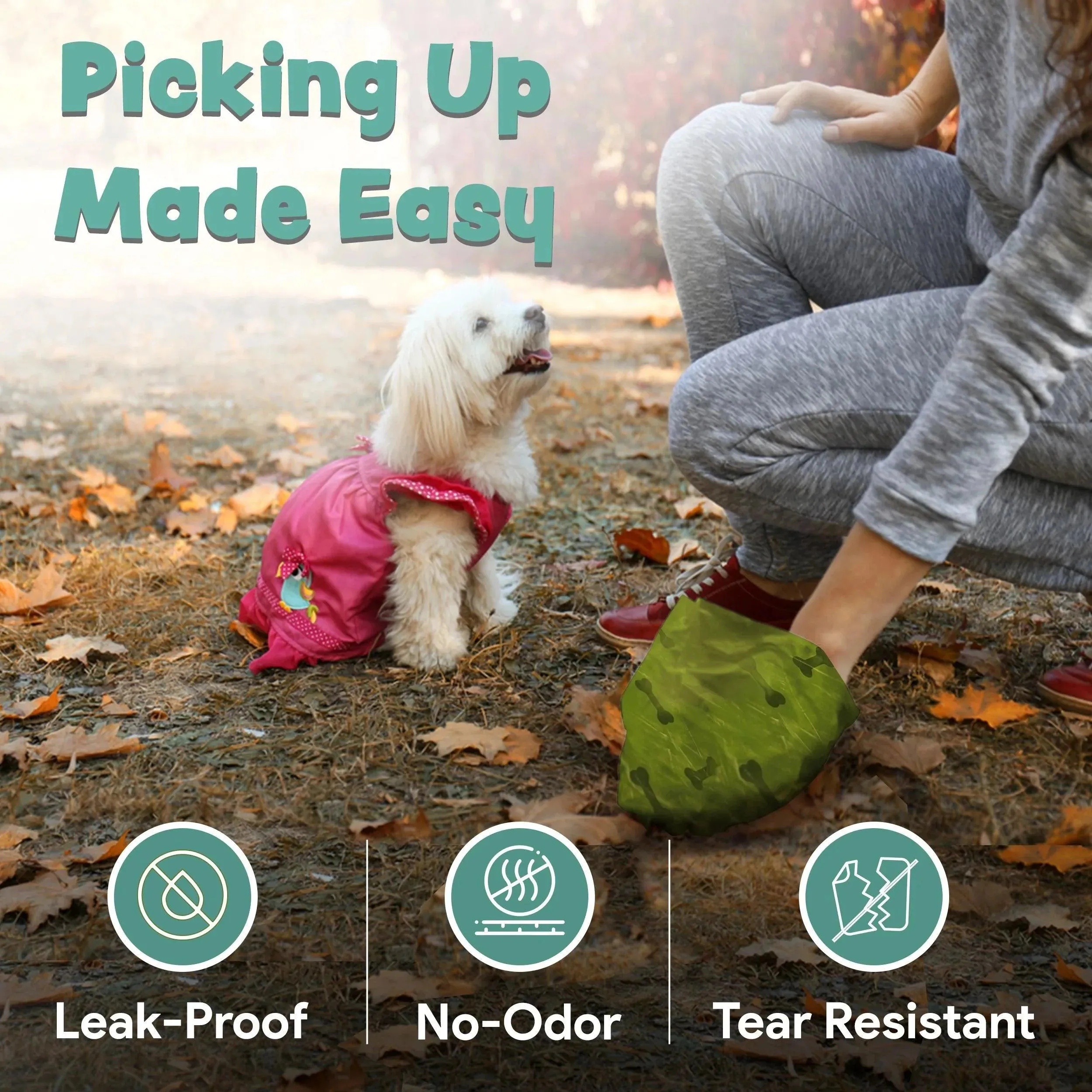 Bark & Clean Biodegradable Dog Poop Bags