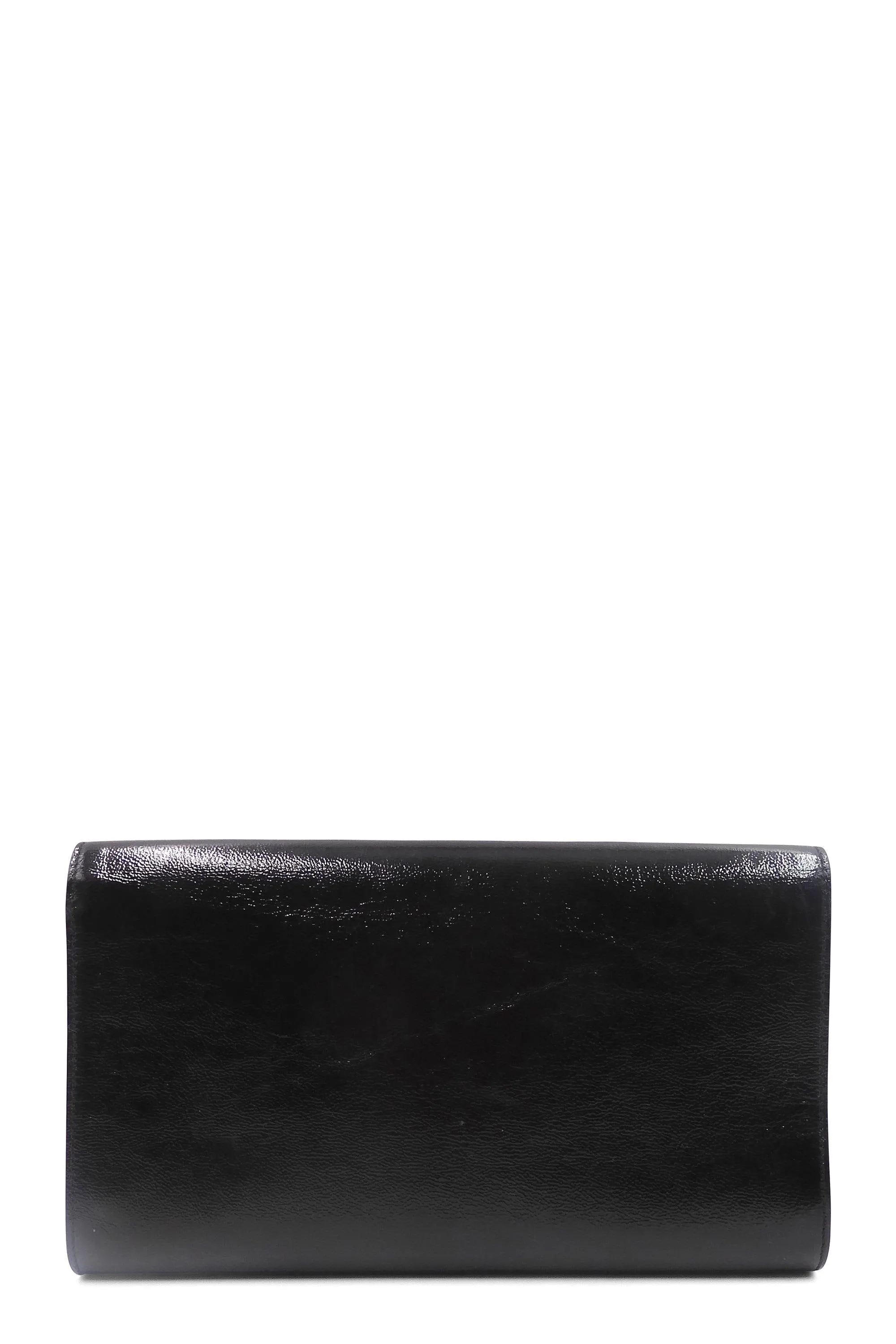 Belle De Jour Clutch Patent Black