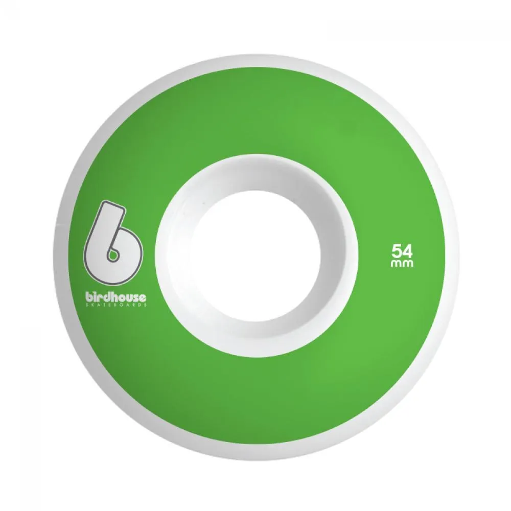 Birdhouse Skateboard Wheels B Logo Green 54 MM