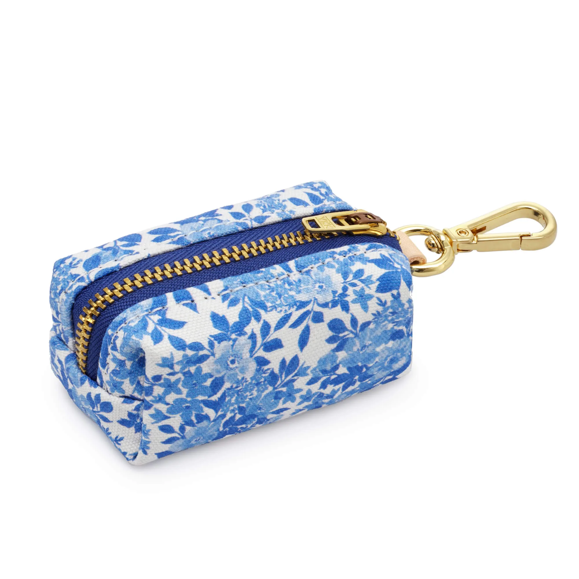 Blue Roses Waste Bag Dispenser