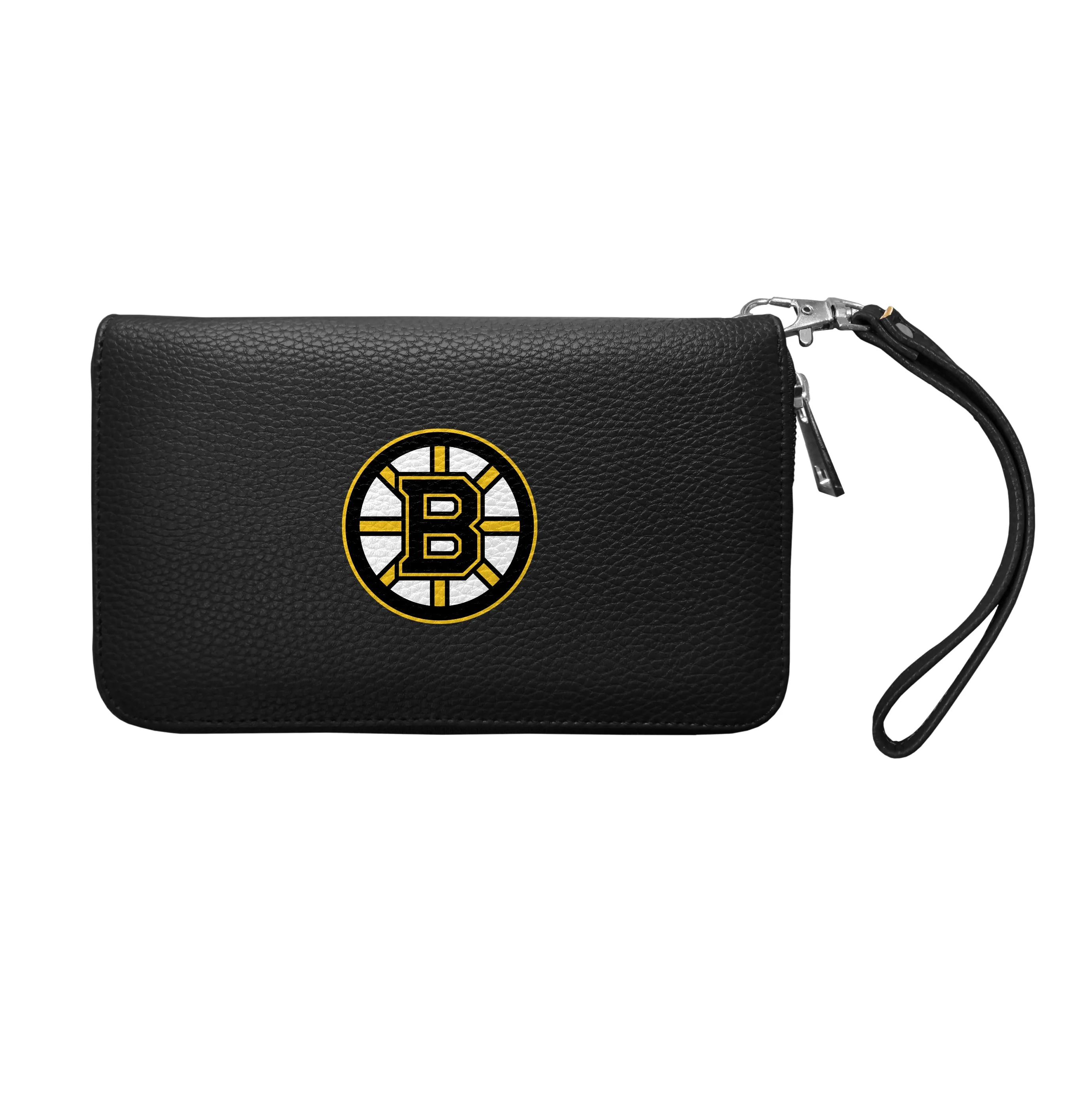 Boston Bruins Zip Organizer Wallet Pebble