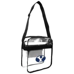 Brigham Young University Clear Carryall Crossbody