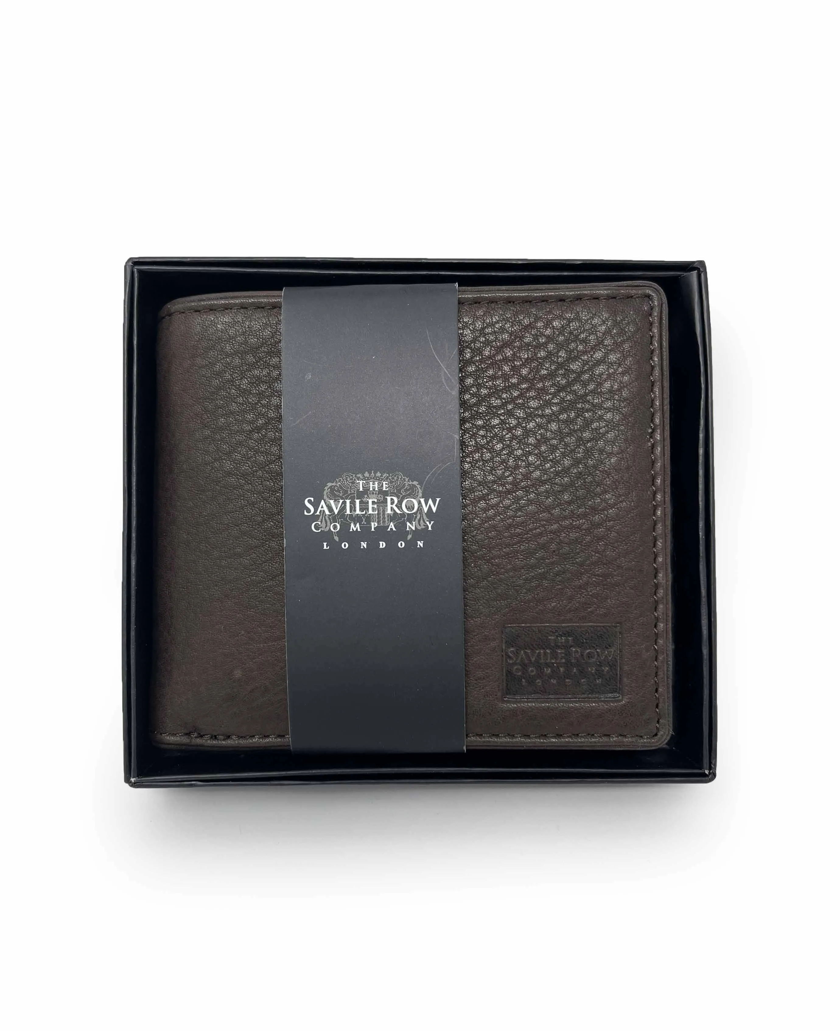 Brown Leather Billfold Wallet