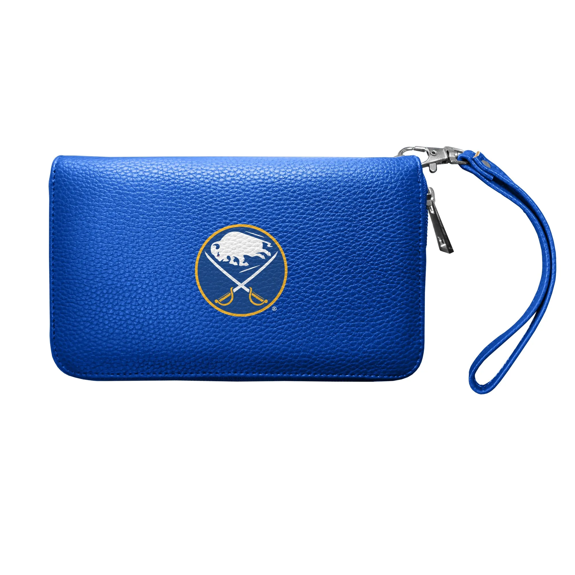 Buffalo Sabres Zip Organizer Wallet Pebble