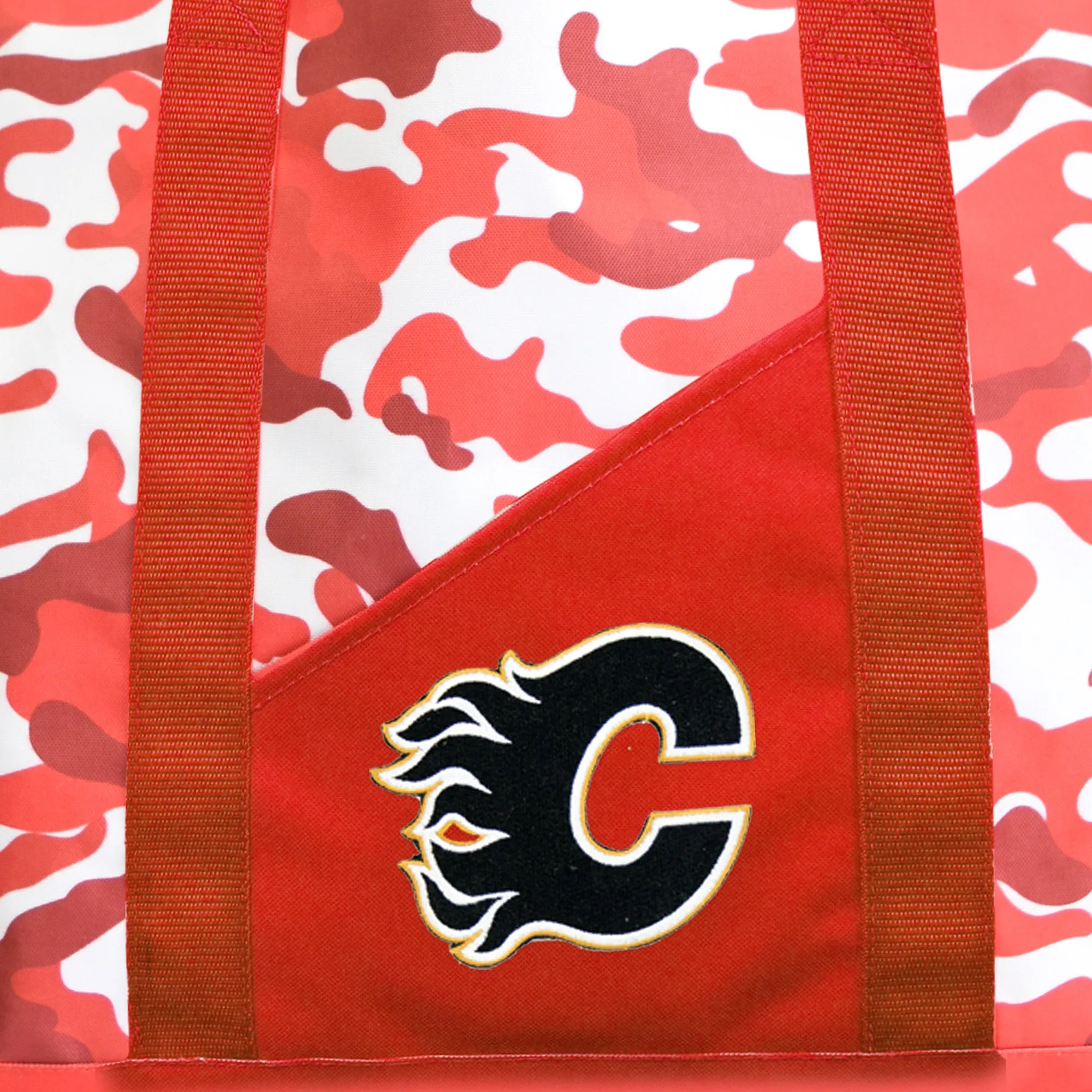 Calgary Flames Super-Duty Camo Tote