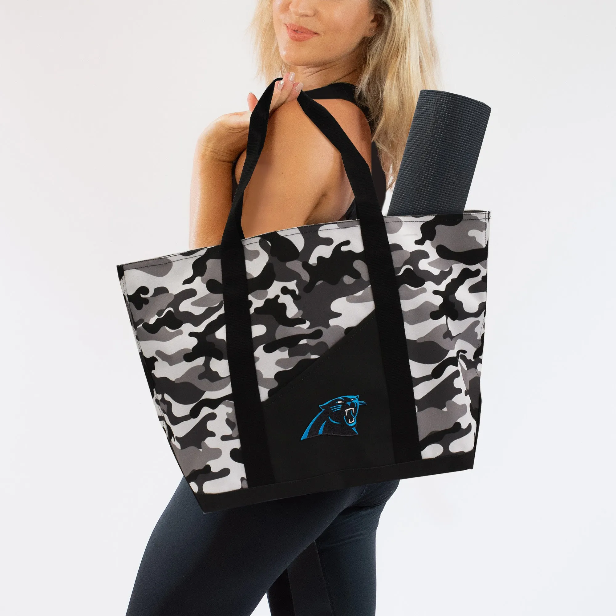 Carolina Panthers Super-Duty Camo Tote