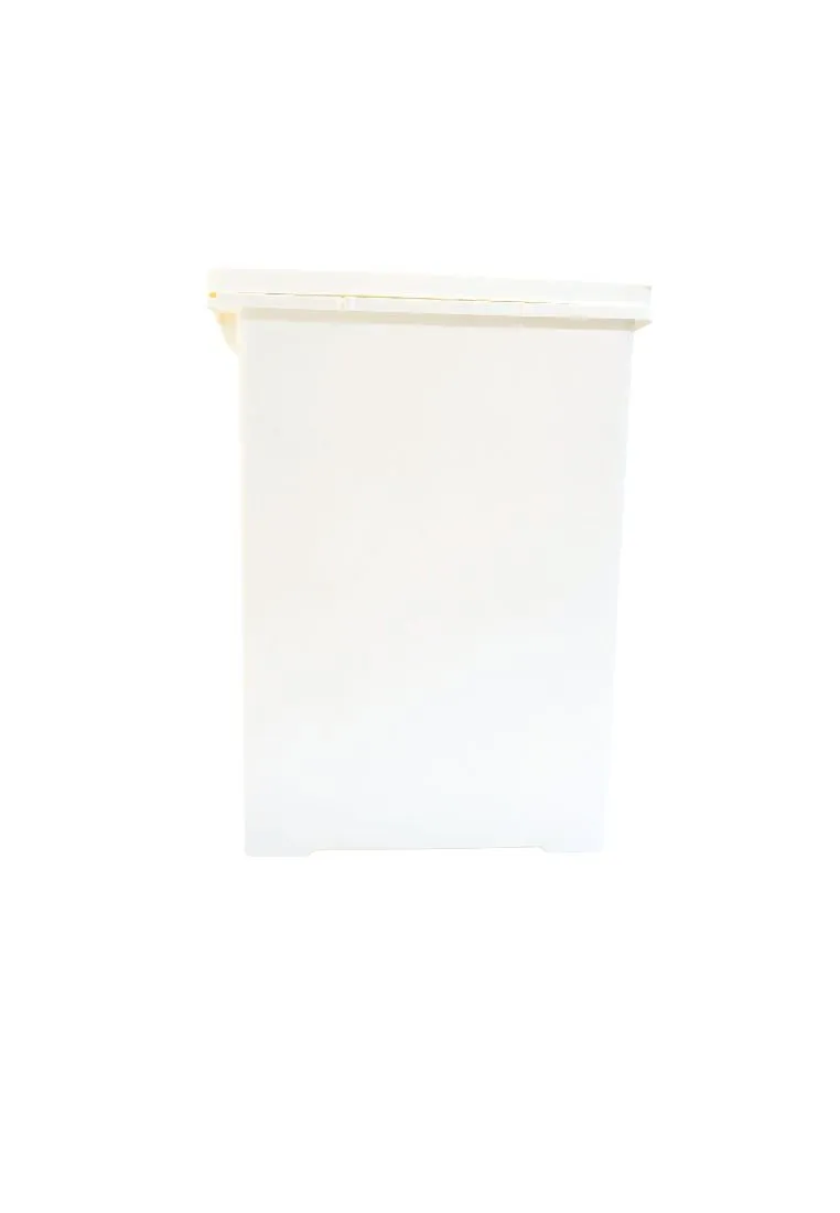 Cascade Matte Pedal Bin 15L - White