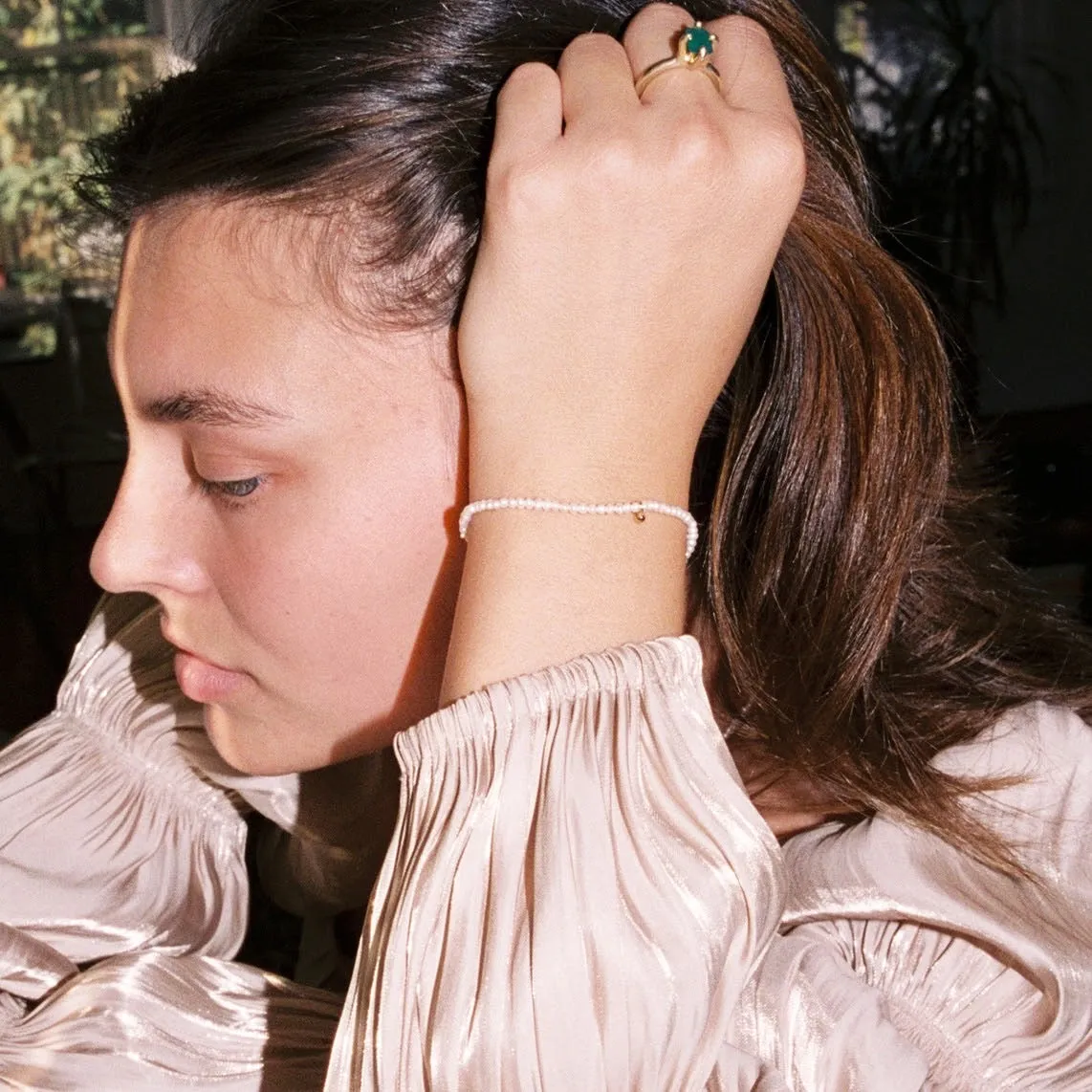 Celine Bracelet - Solid Gold