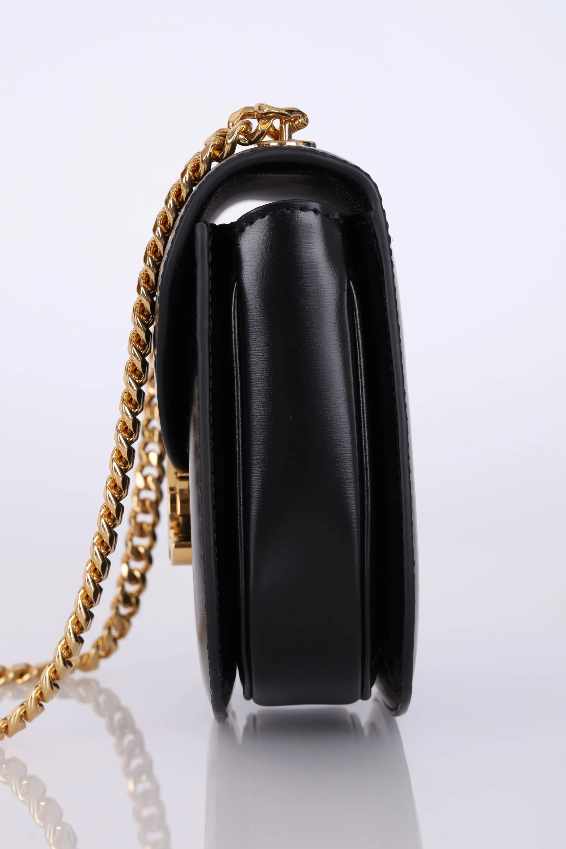 Celine Calfskin Besace Clea Chain Bag