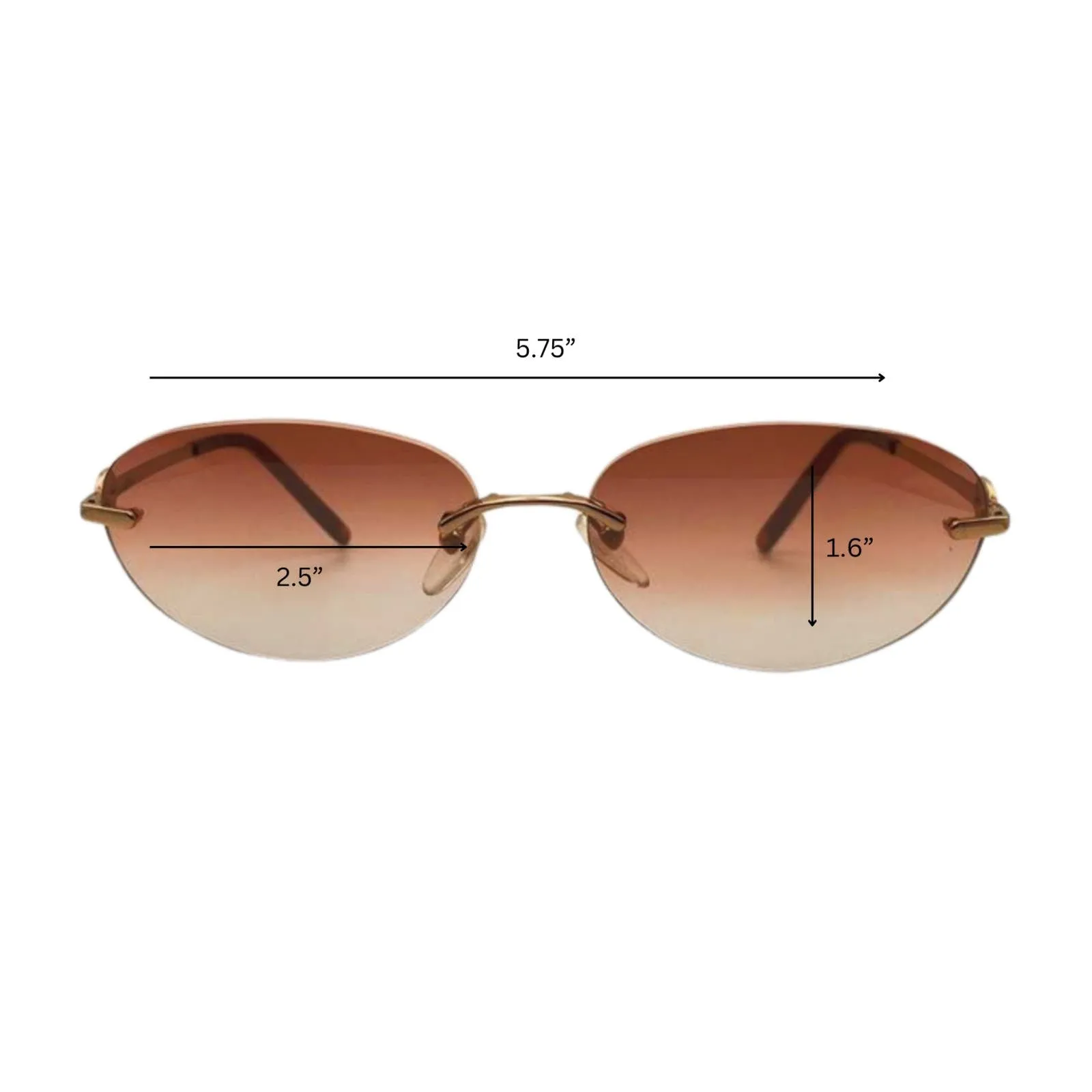 Celine Gold Triomphe Sunglasses