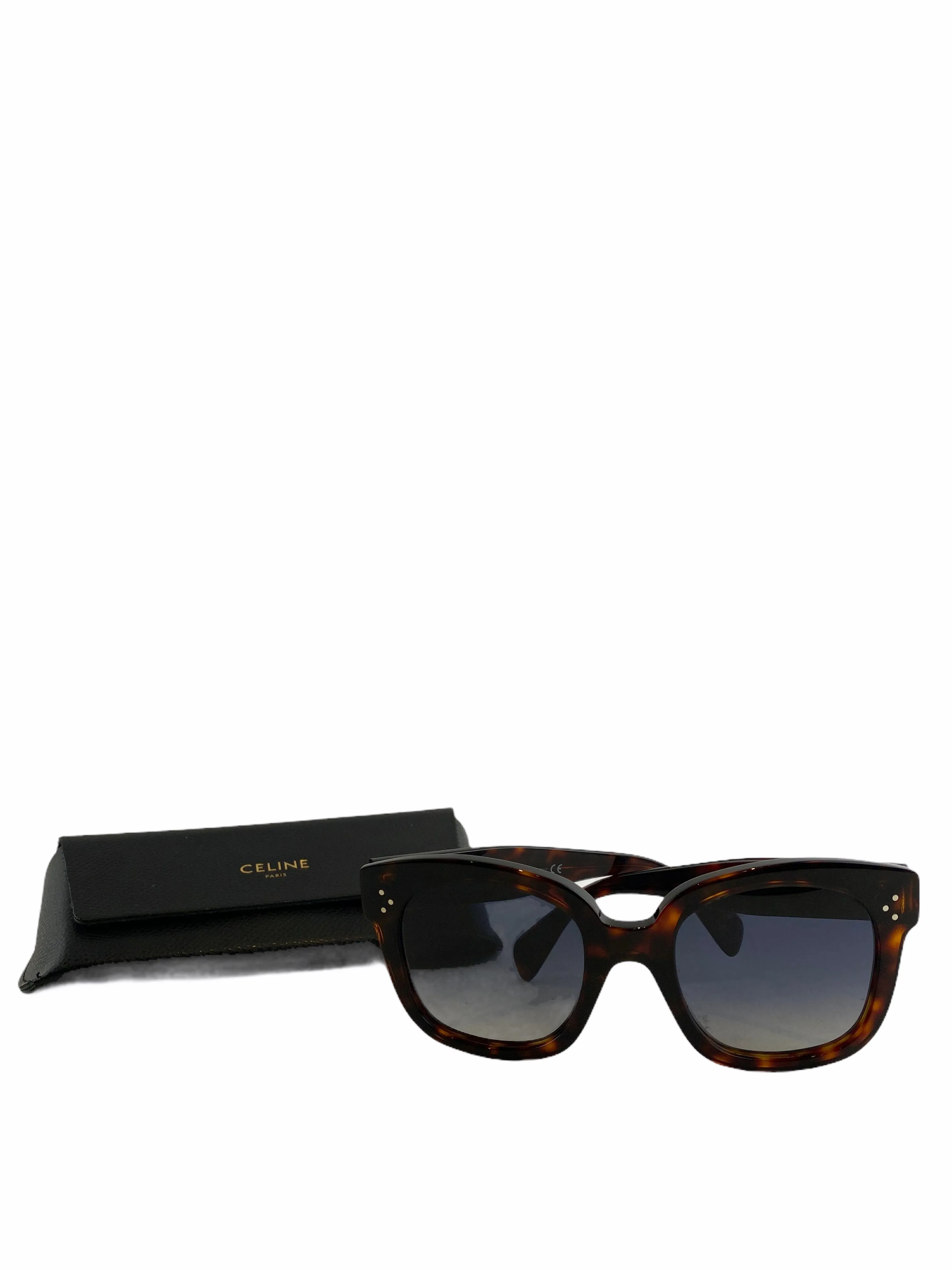 Celine Tortoise Shell Sunglasses