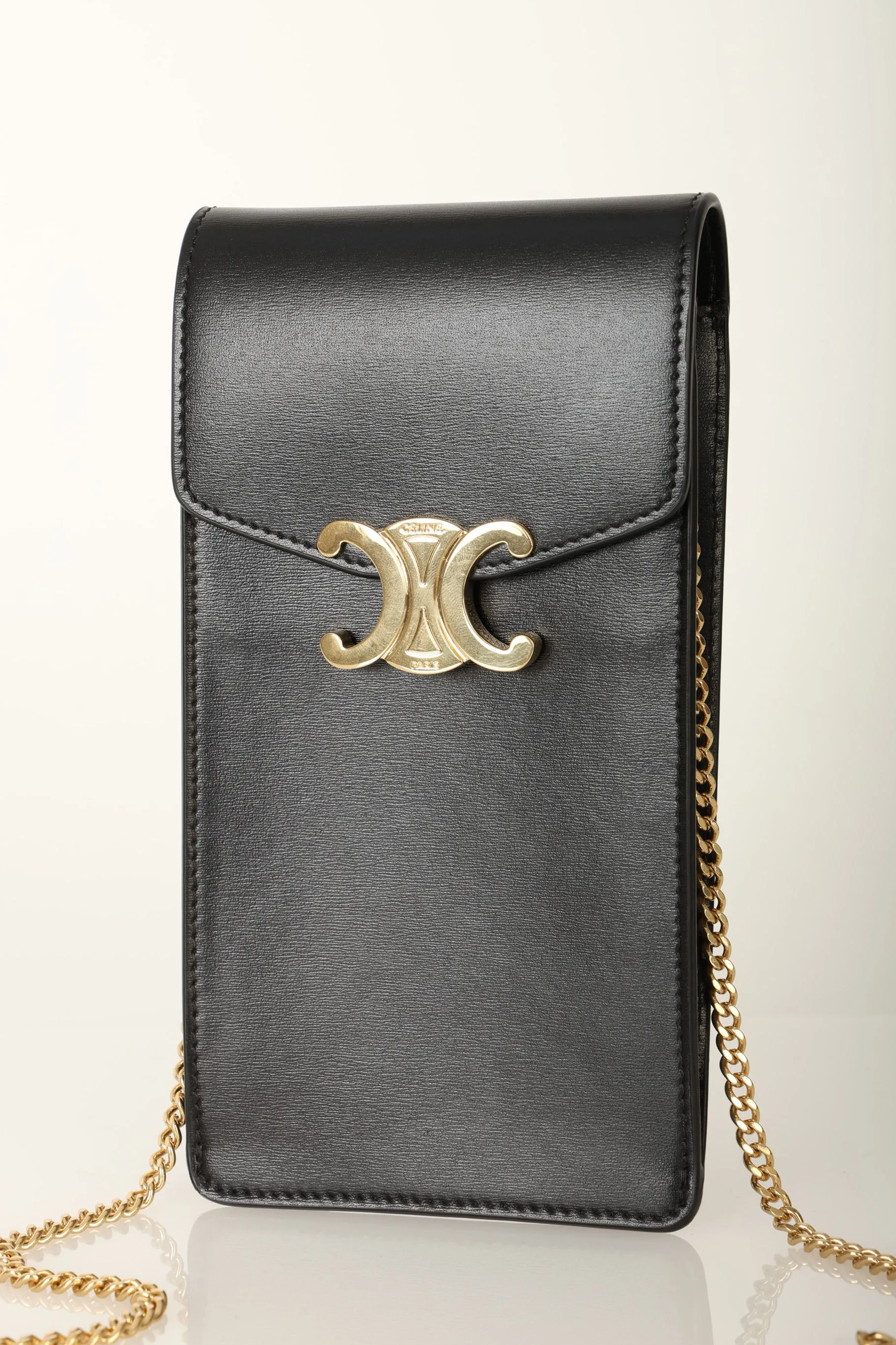 Celine Triomphe Mini Chain Pouch