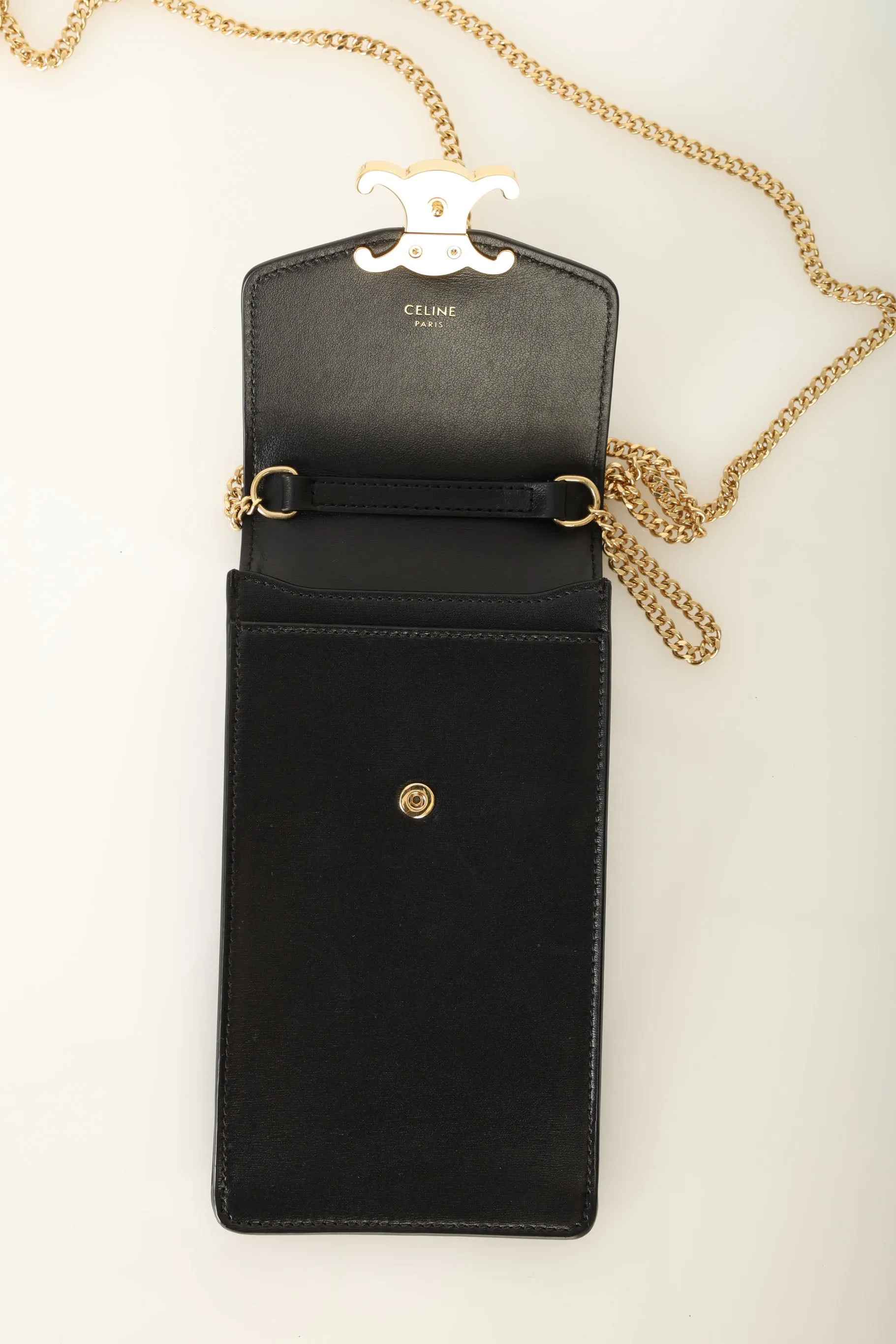 Celine Triomphe Mini Chain Pouch