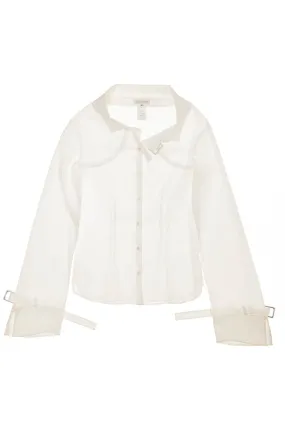 Celine - White Cotton Blouse - FR 38