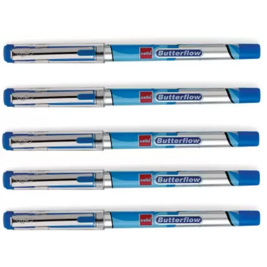 Cello Butterflow 0.7mm Ball Pens