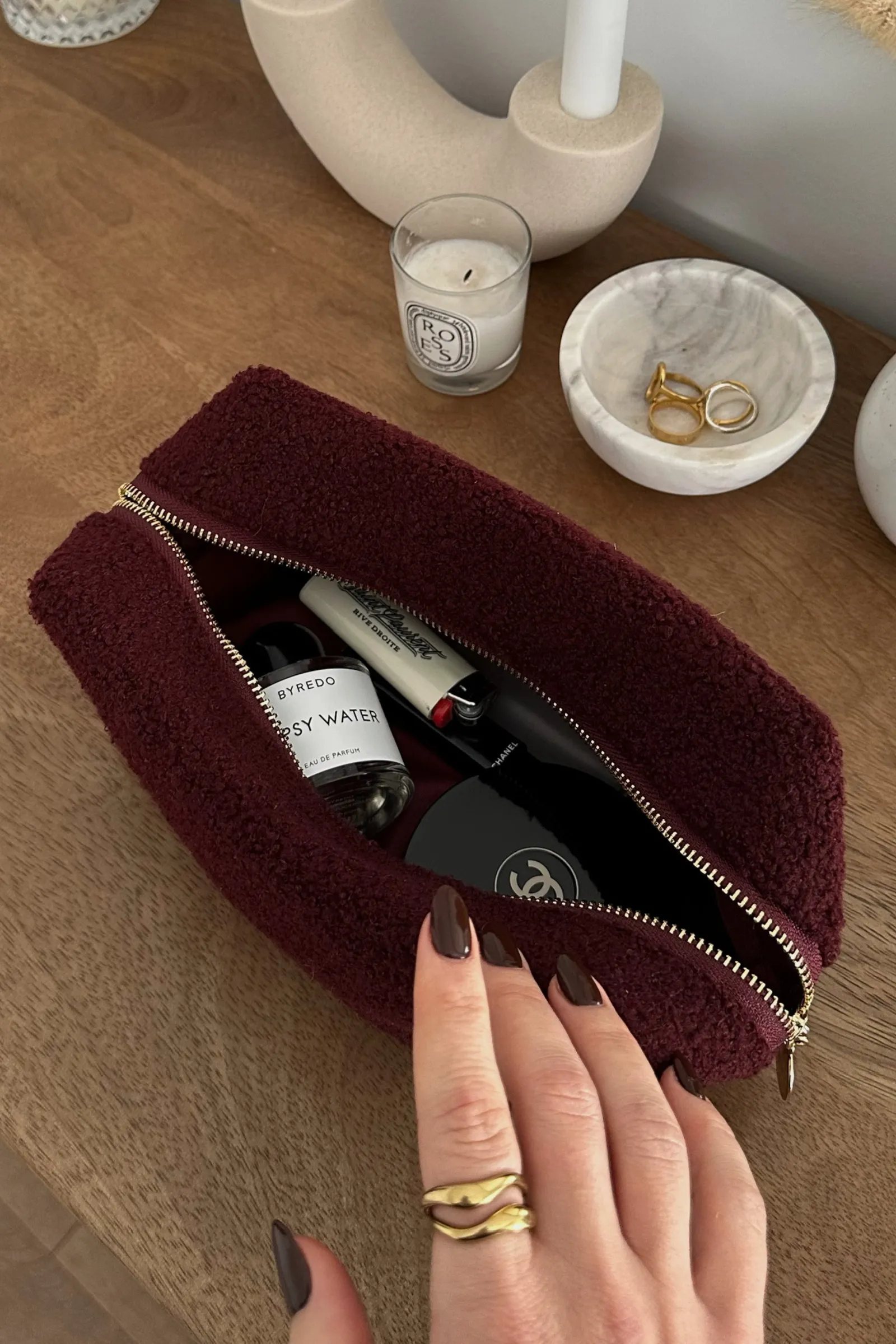 Cerise Travel Pouch