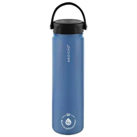 CHICAGO STEEL Insulated Water Bottle, Travel Flask, Tea Bottle with Twist Lid, 22oz