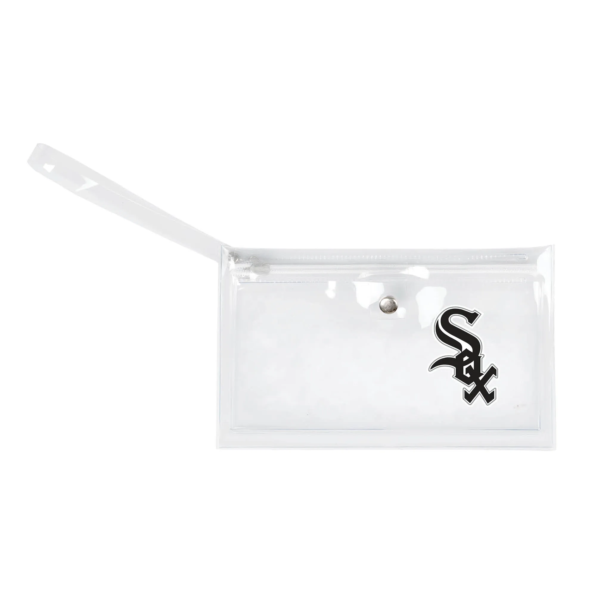 Chicago White Sox Clear Ticket Wristlet