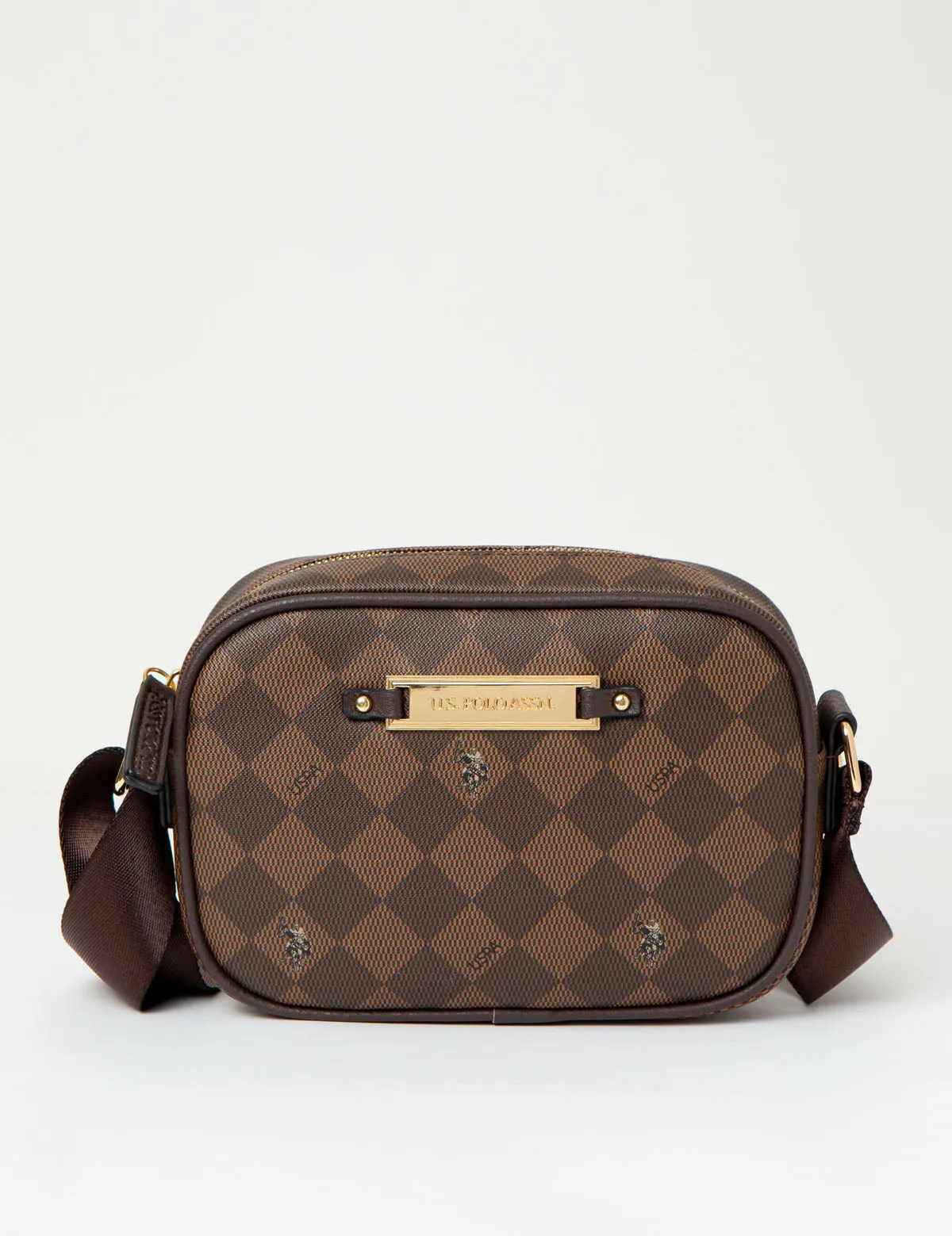 CLASSIC ZIP PRINTED CROSSBODY BAG