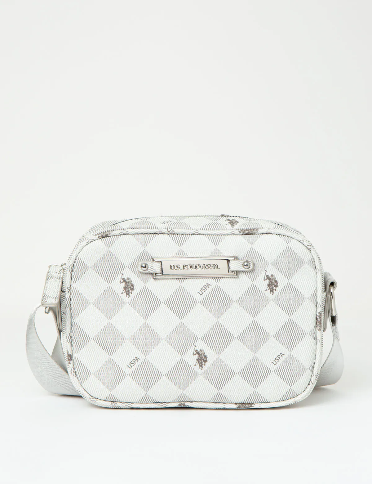 CLASSIC ZIP PRINTED CROSSBODY BAG