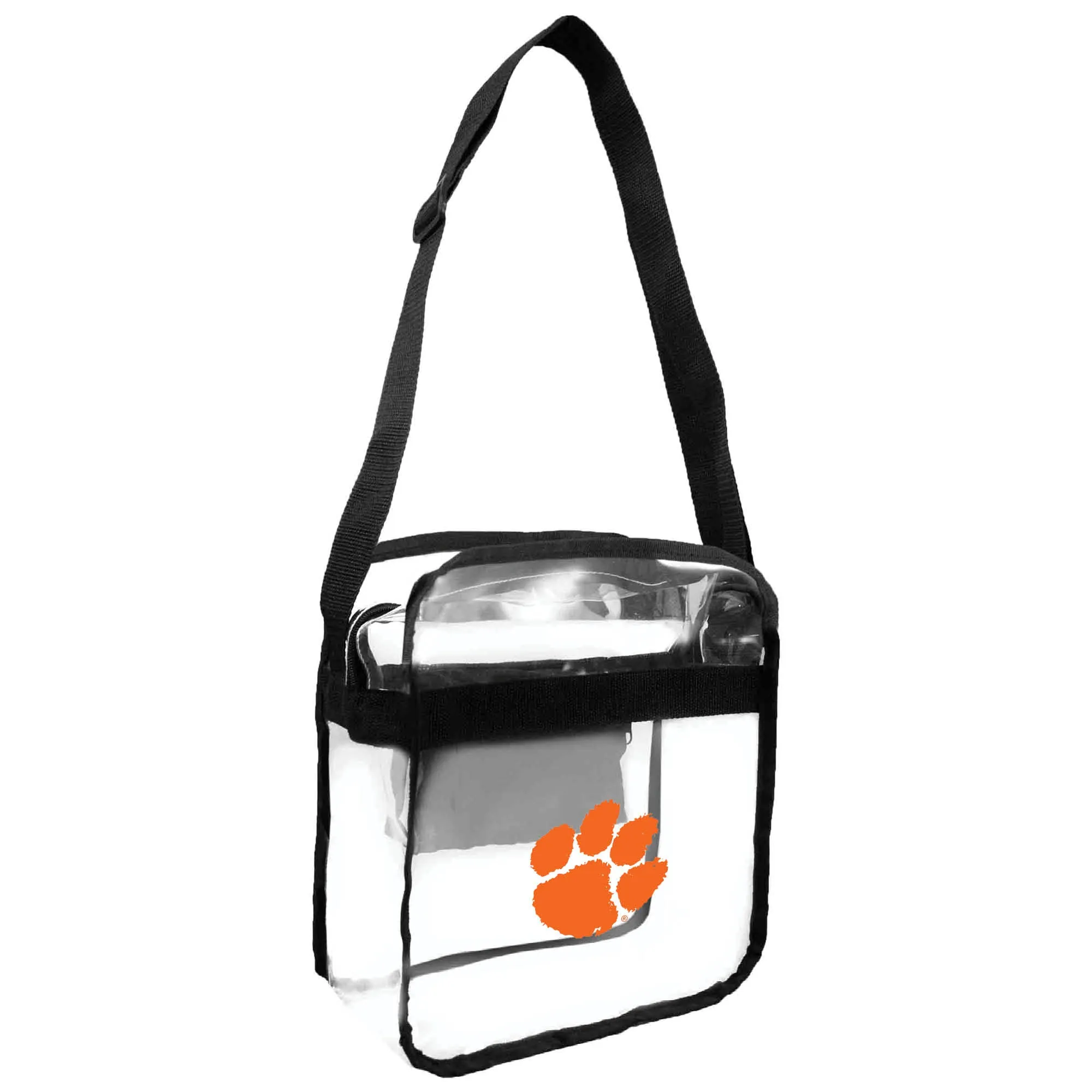 Clemson University Clear Carryall Crossbody