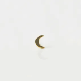 Crescent Moon Single Earring