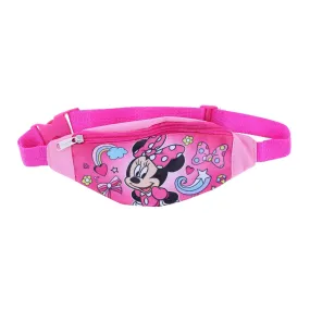 CTM® Girl's Minnie Mouse Adjustable Fanny Waist Pack