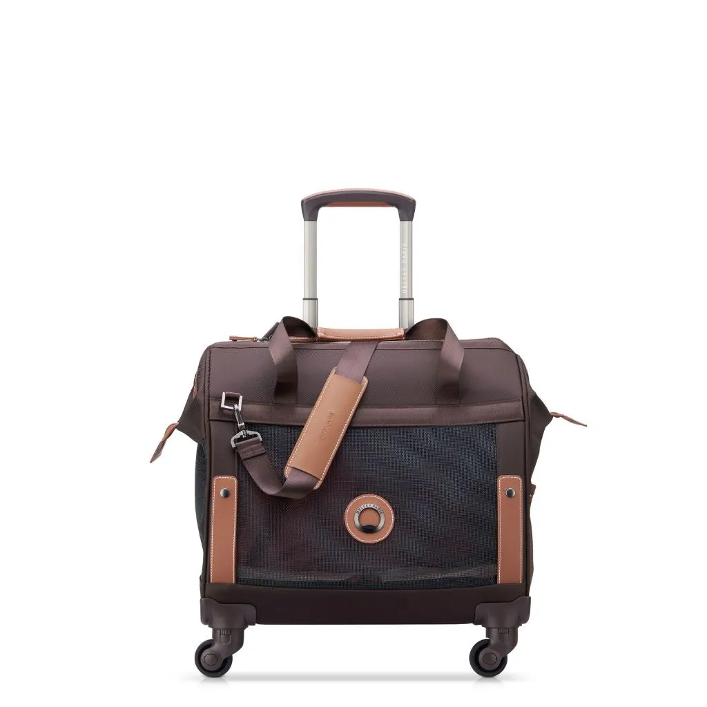 Delsey Chatelet Air 2.0 Wheeled Pet Travel Bag - Chocolate