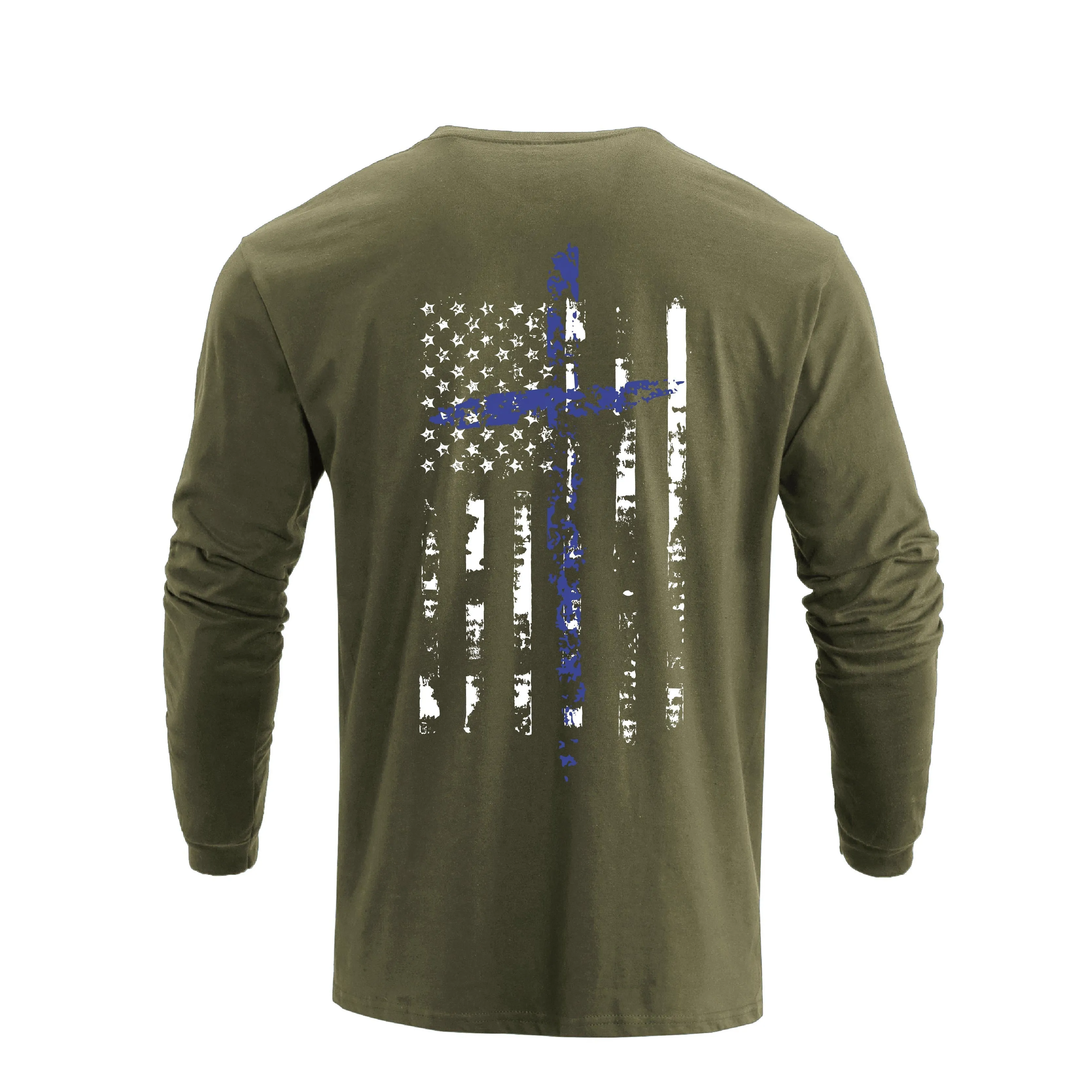 FLAG SKULL LONG SLEEVE -2 PACKS