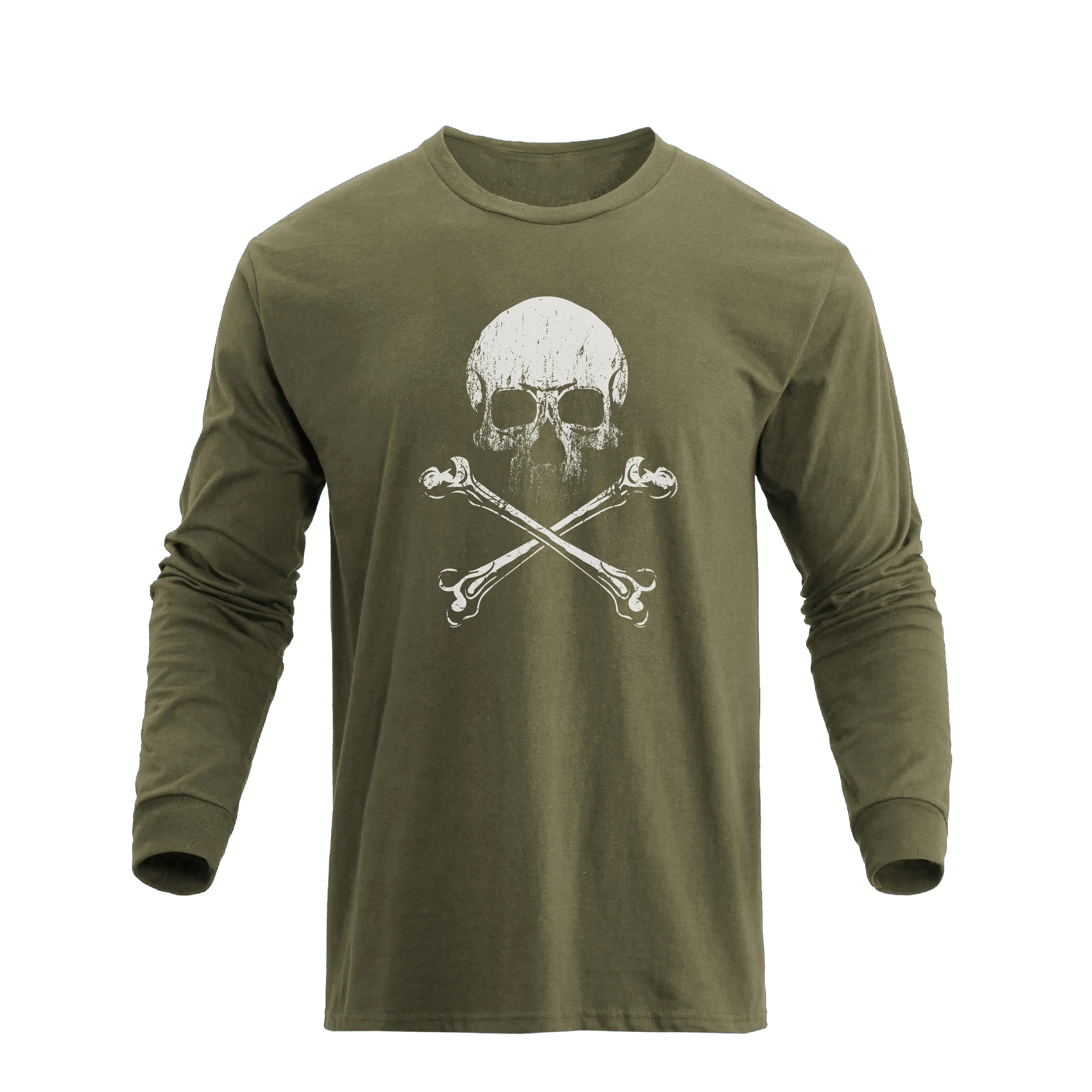 FLAG SKULL LONG SLEEVE -2 PACKS