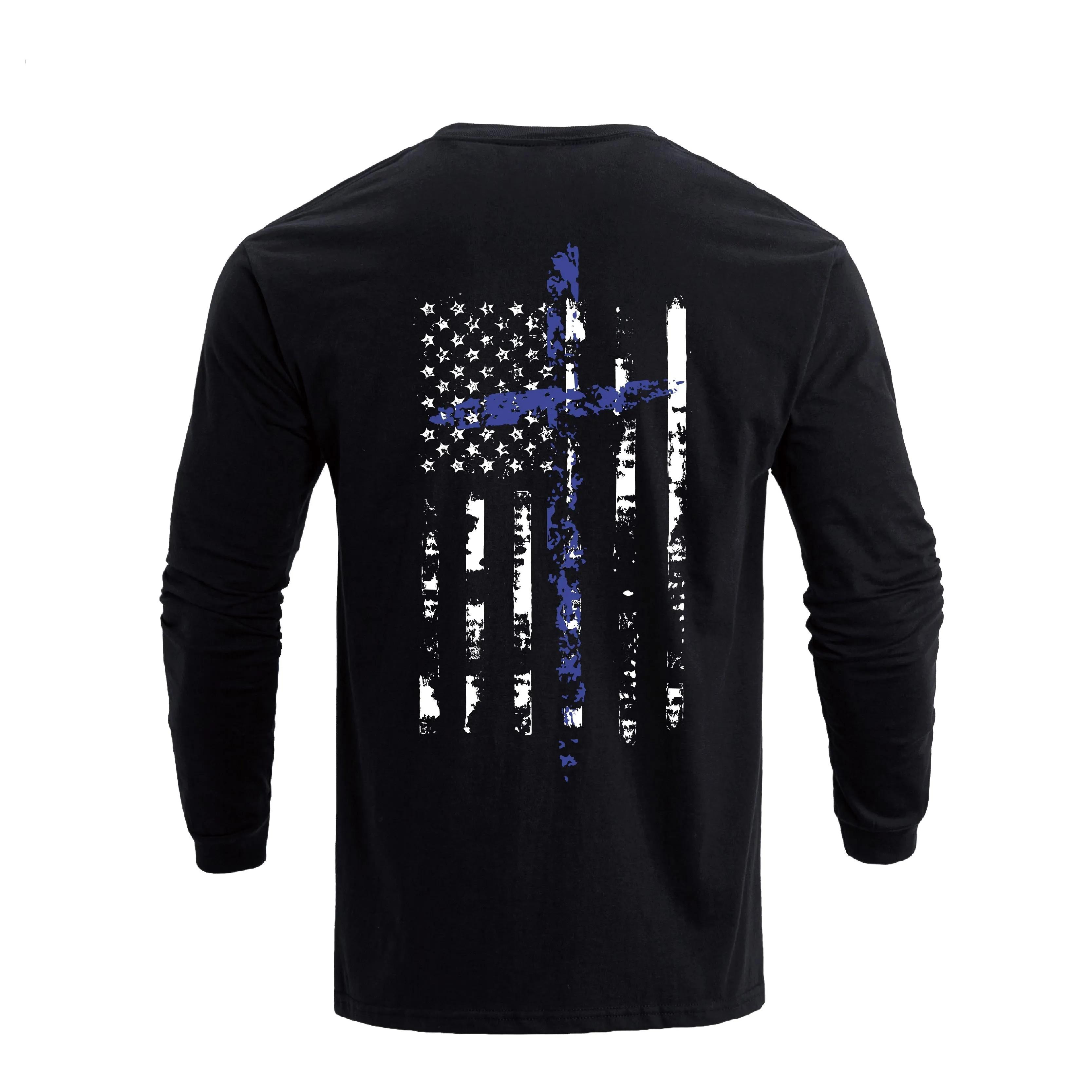 FLAG SKULL LONG SLEEVE -2 PACKS