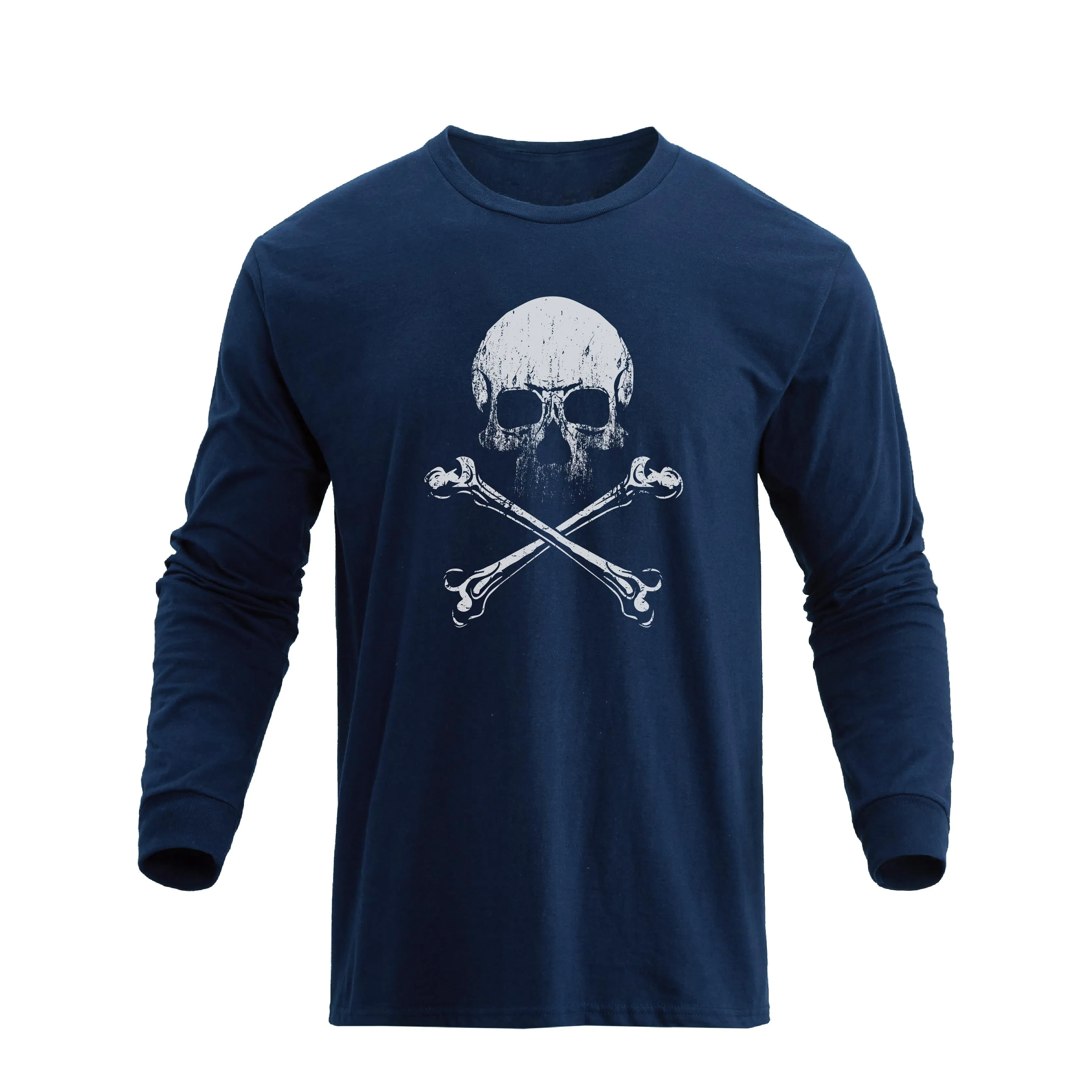 FLAG SKULL LONG SLEEVE -2 PACKS