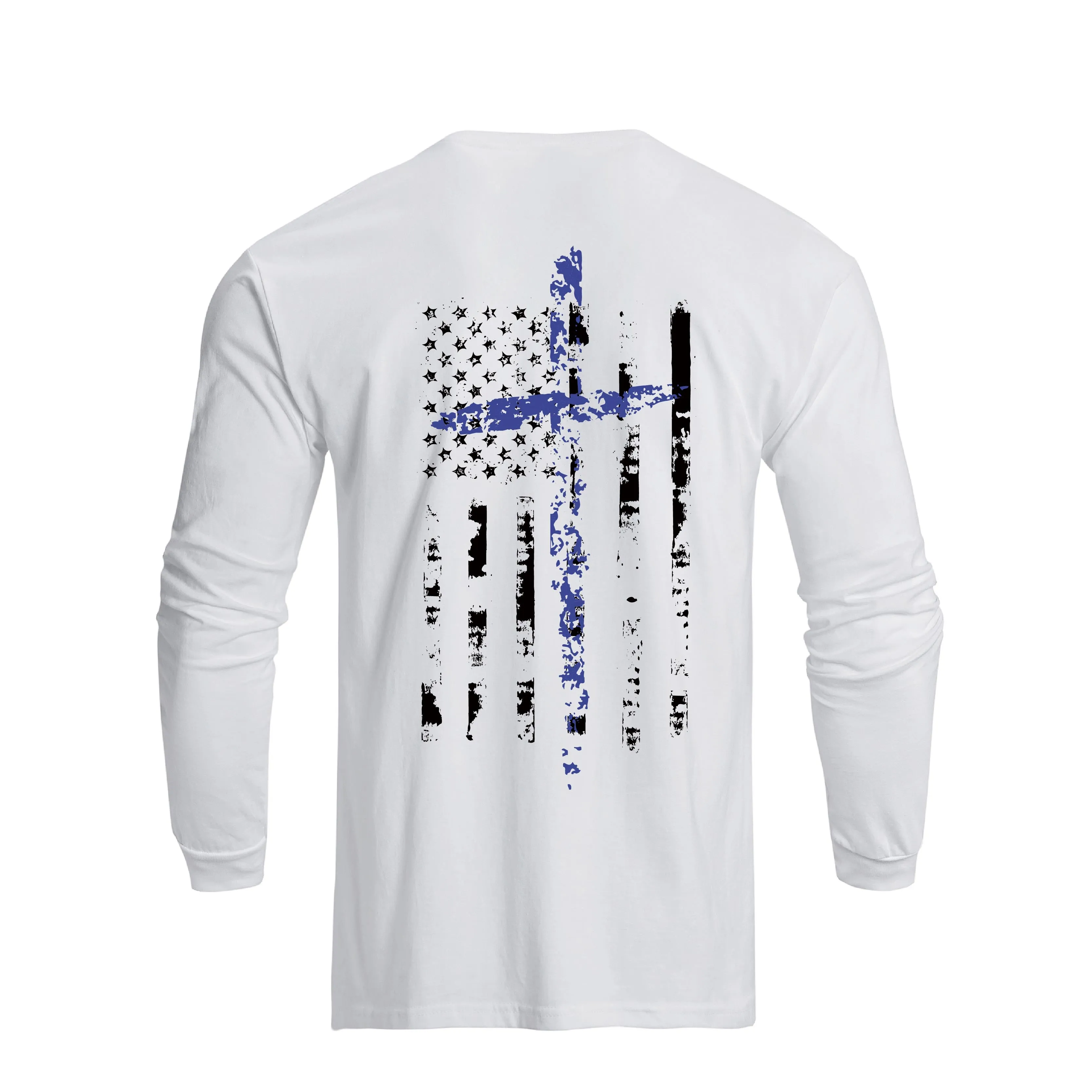 FLAG SKULL LONG SLEEVE -2 PACKS