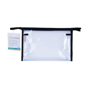 Flight Mode Carry On Approved Clear Zippered PVC POU FM0034