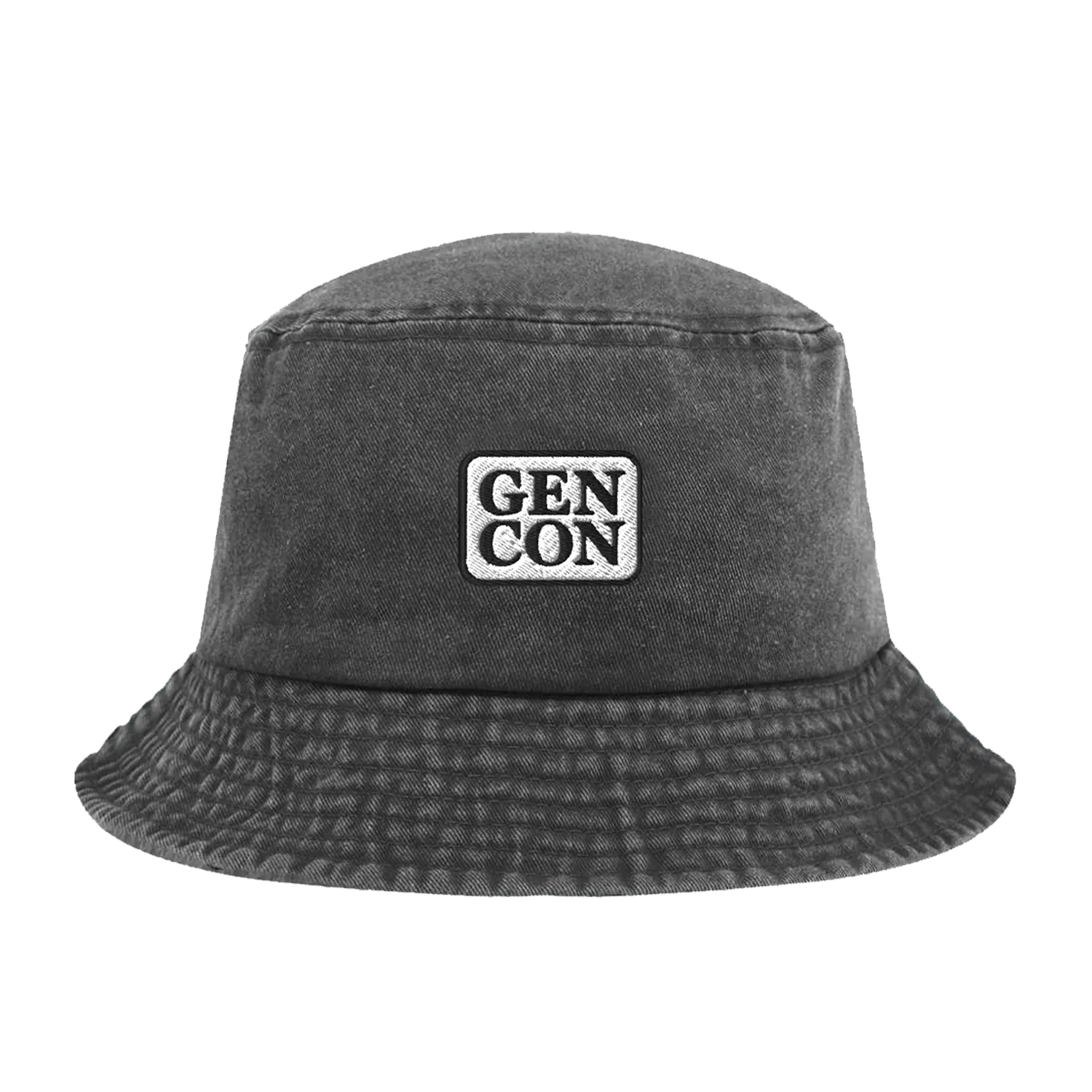 Gen Con Black Faded Bucket Hat