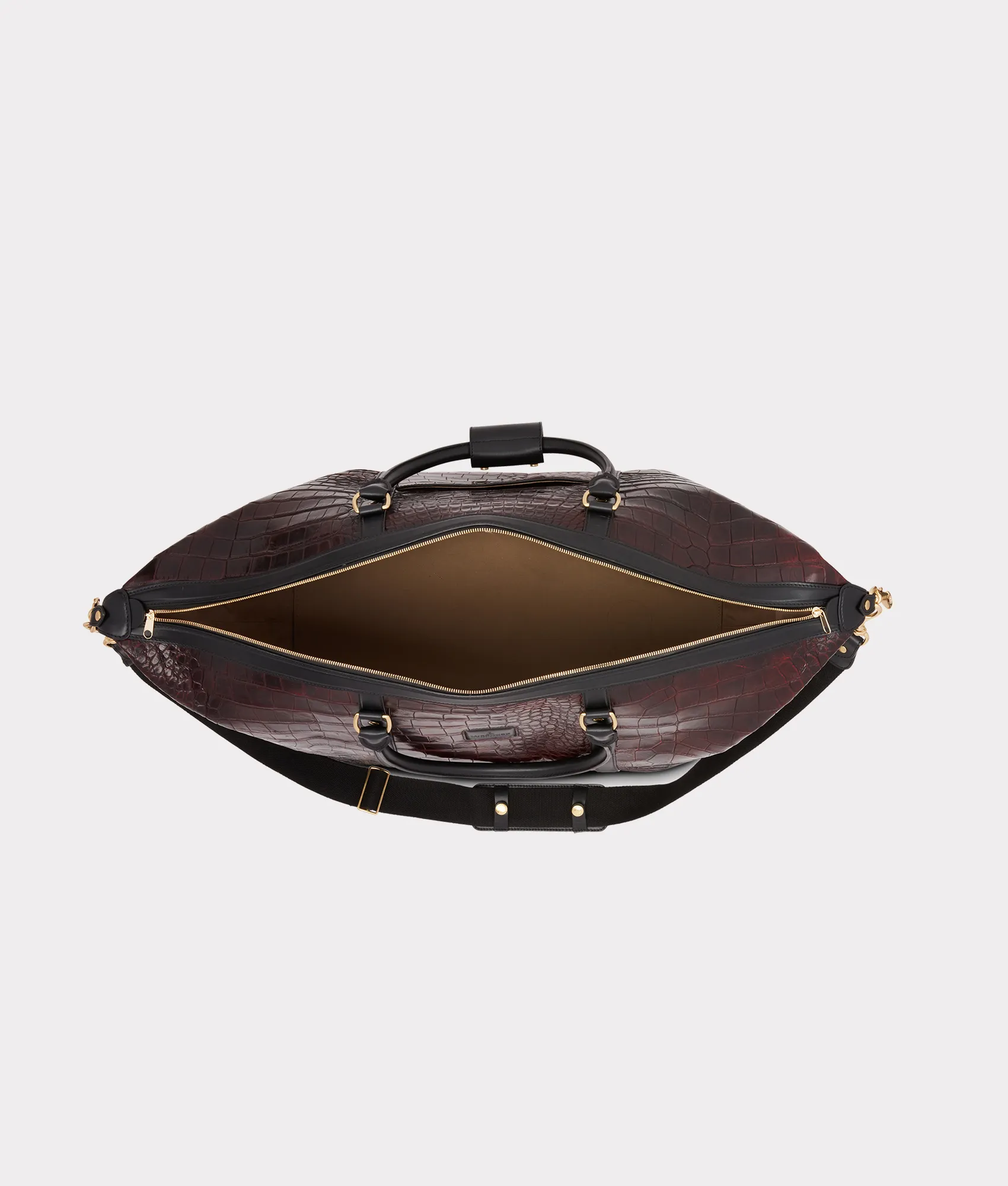 Giant Gator Duffle - Large :: Black Cherry