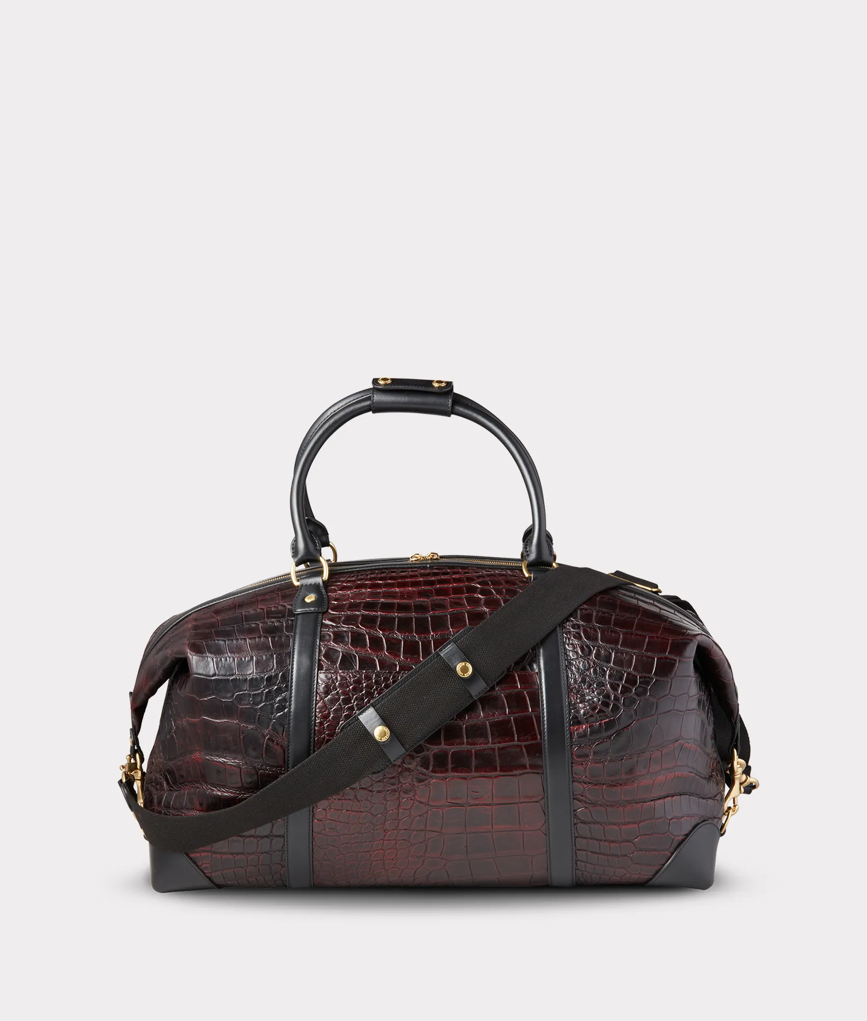 Giant Gator Duffle - Large :: Black Cherry